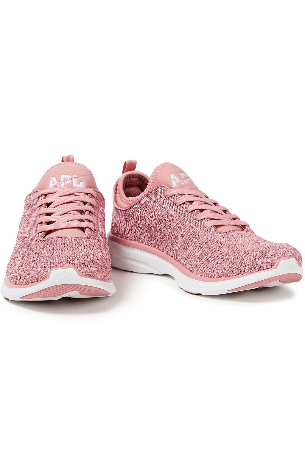 APL ATHLETIC PROPULSION LABS Phantom metallic 3D mesh and neoprene sneakers