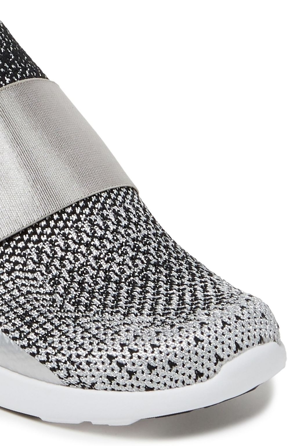 APL ATHLETIC PROPULSION LABS TechLoom Bliss metallic mesh and neoprene slip-on sneakers