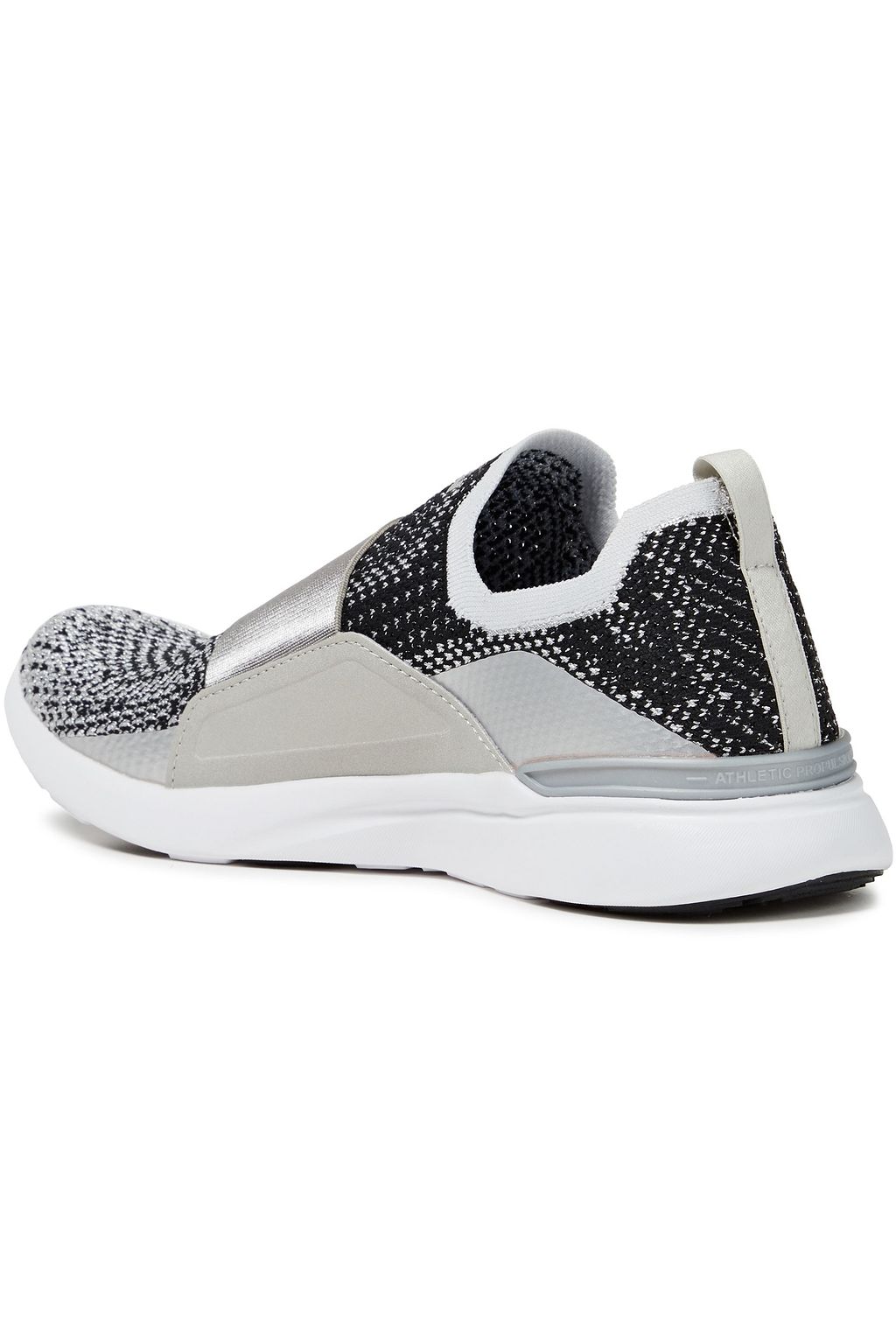 APL ATHLETIC PROPULSION LABS TechLoom Bliss metallic mesh and neoprene slip-on sneakers