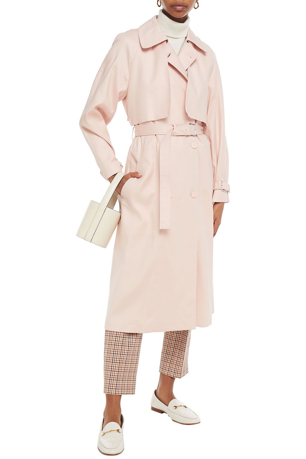 CLAUDIE PIERLOT Twill trench coat