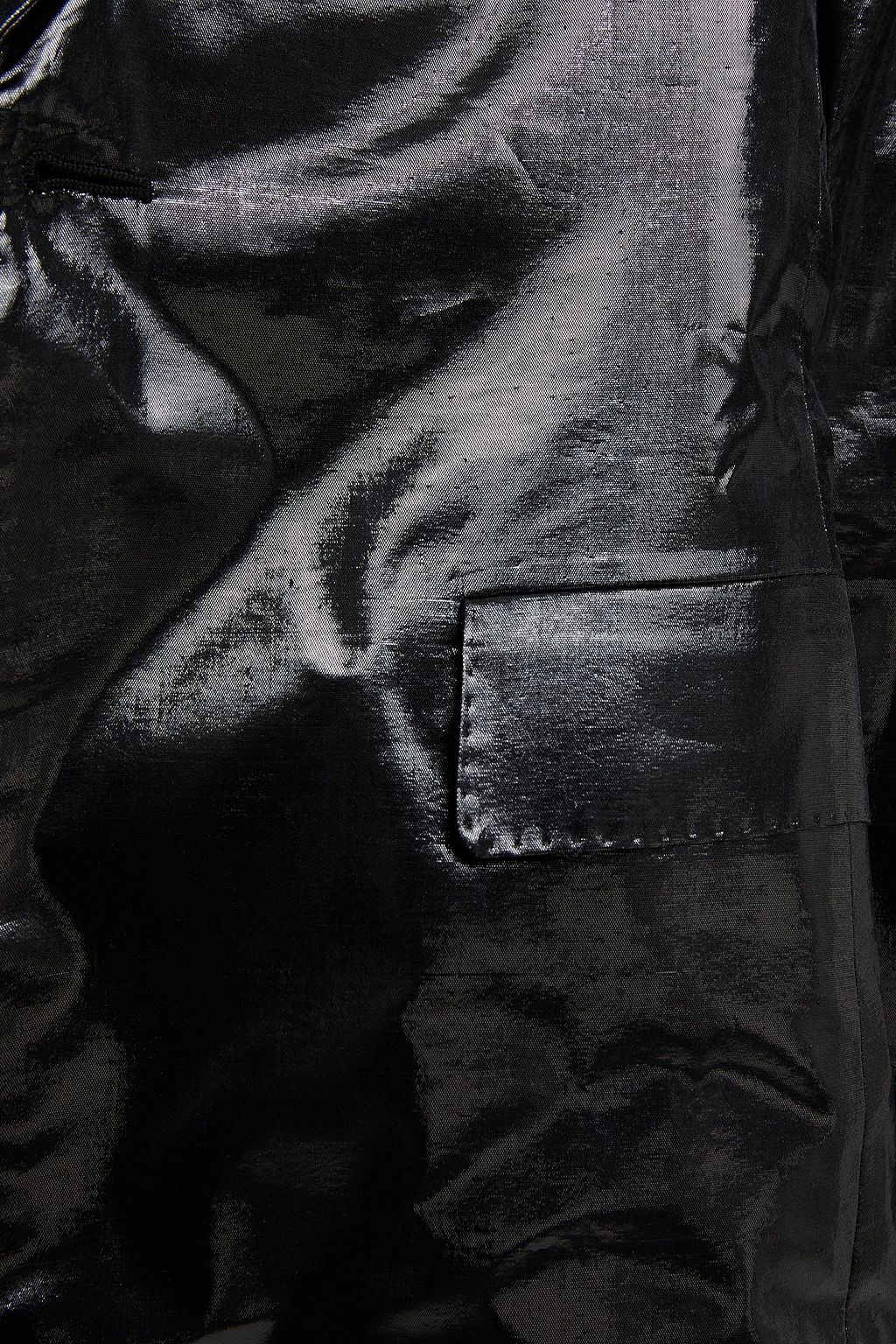 RICK OWENS Coated-woven blazer
