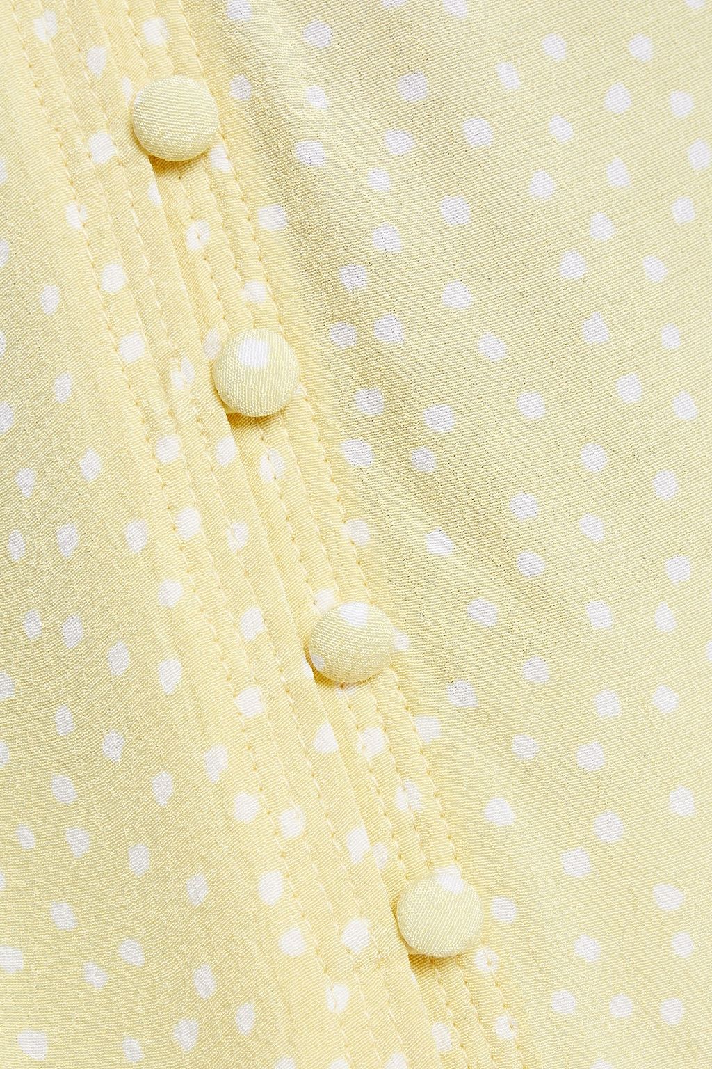 SAMSØE Φ SAMSØE Gathered floral-print crepe top