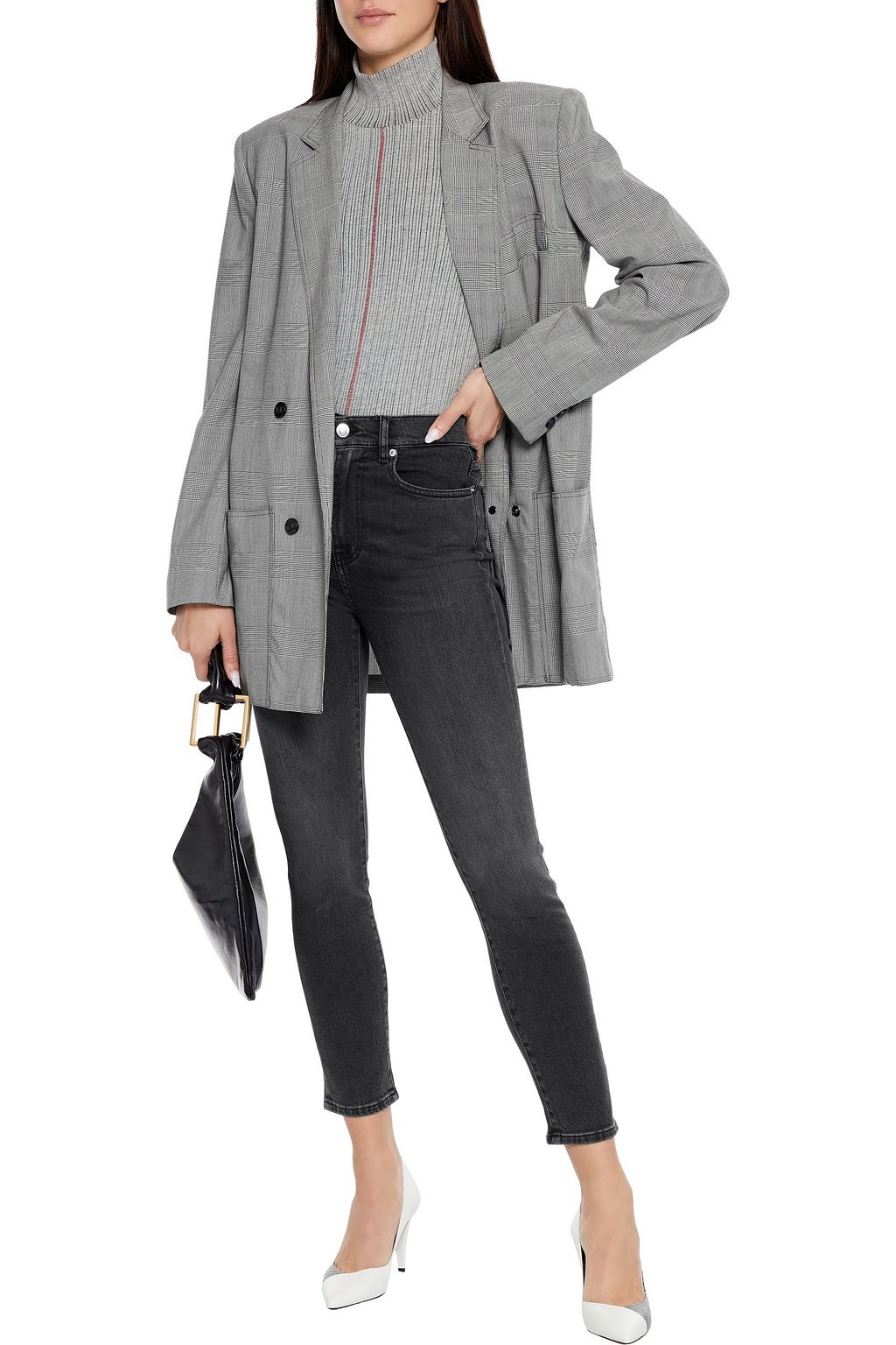 IRO Hauss cropped high-rise skinny jeans