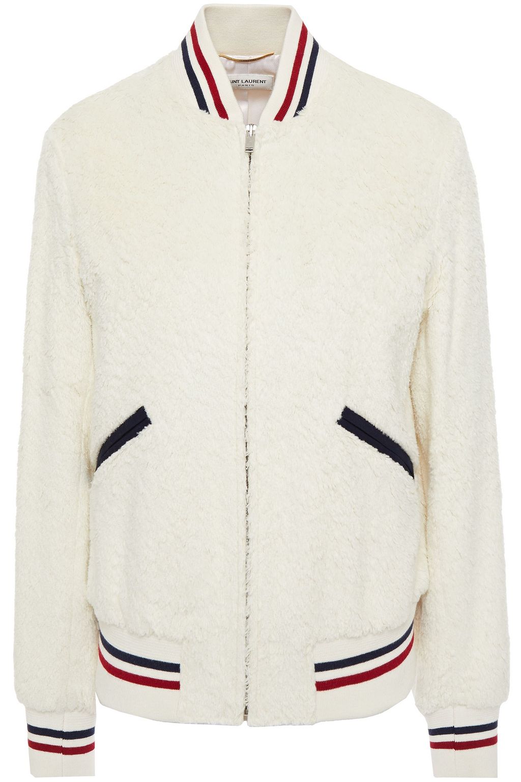 saint laurent shearling coat