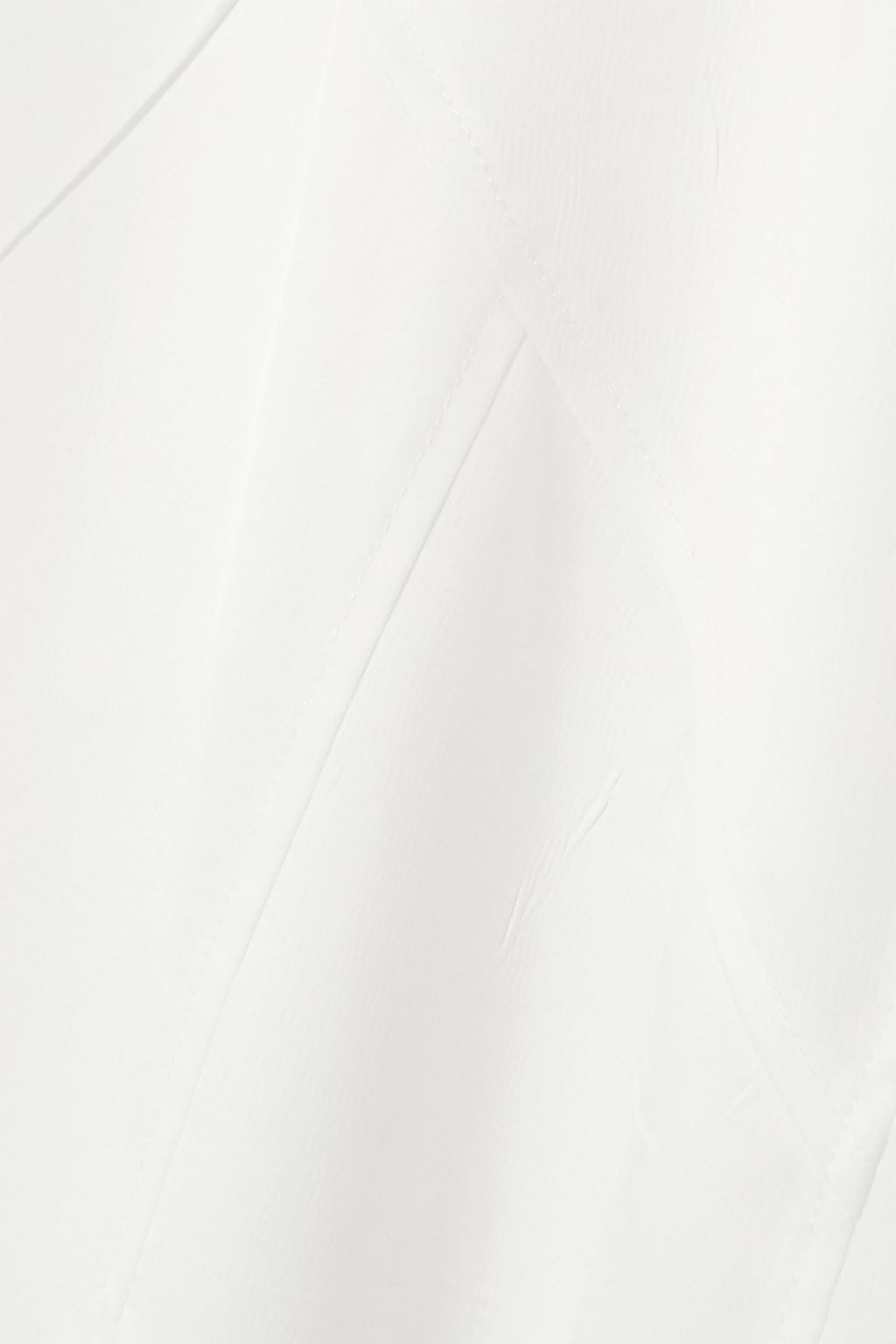 REJINA PYO Lucinda paneled crinkled-satin midi dress