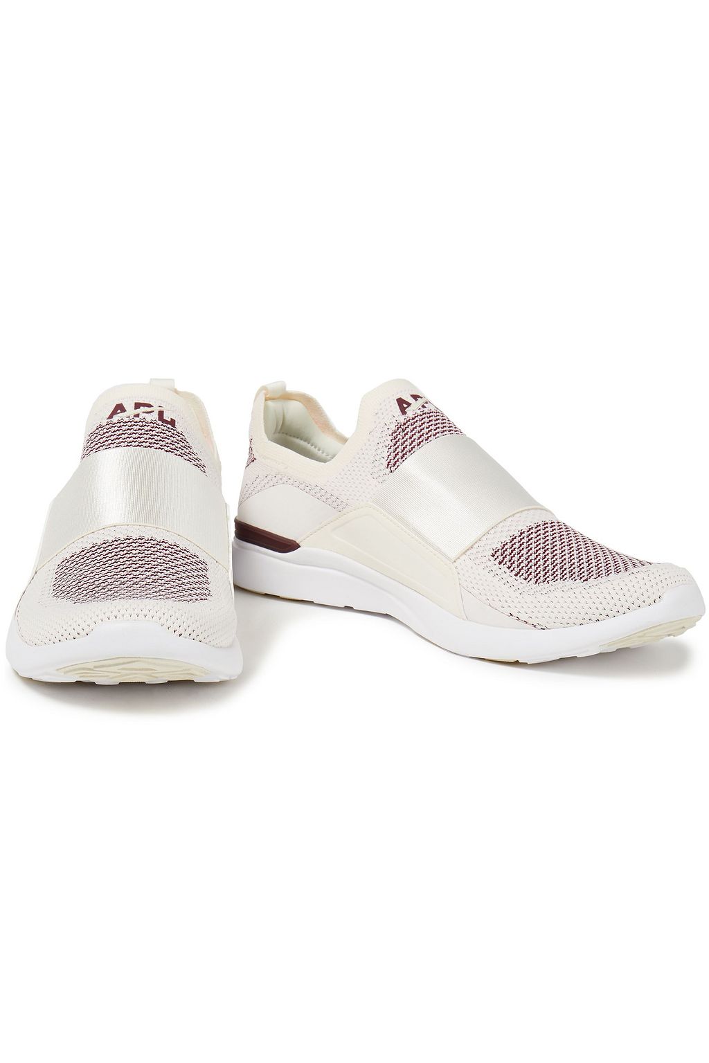 APL ATHLETIC PROPULSION LABS TechLoom Bliss metallic mesh and neoprene slip-on sneakers