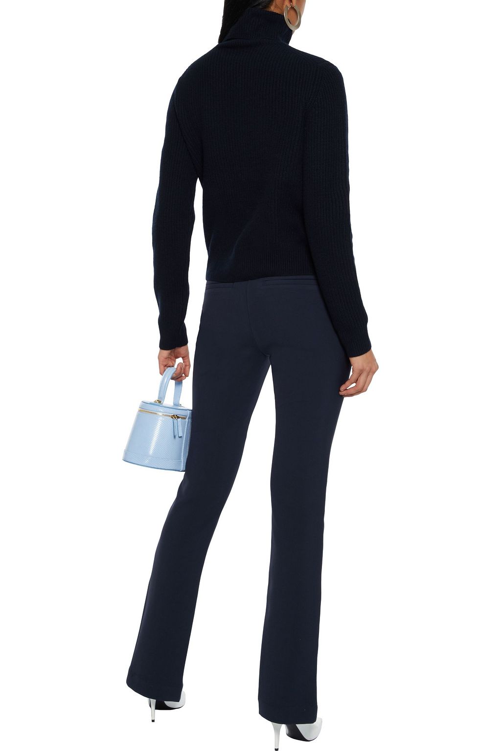 A.L.C. Conway split-front cady bootcut pants