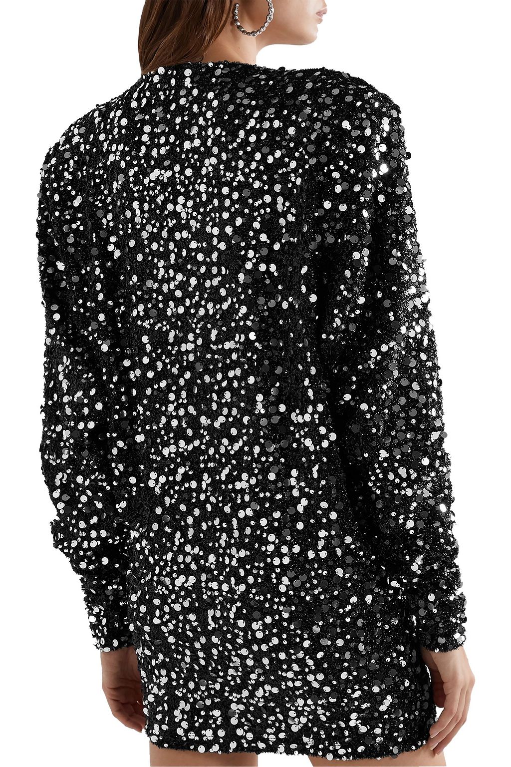 ROTATE BIRGER CHRISTENSEN Masha embellished stretch-jersey mini dress