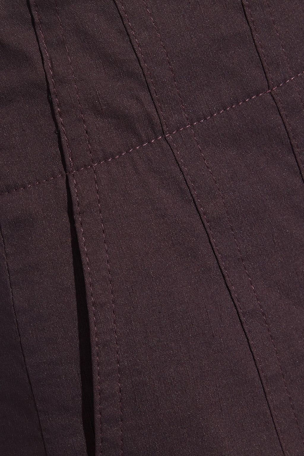 A.L.C. Davon cropped linen-blend tapered pants
