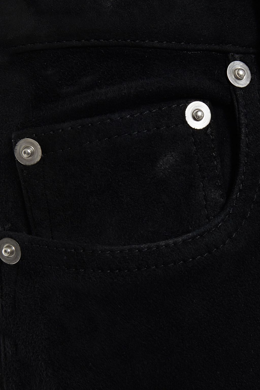 SAINT LAURENT Suede skinny pants