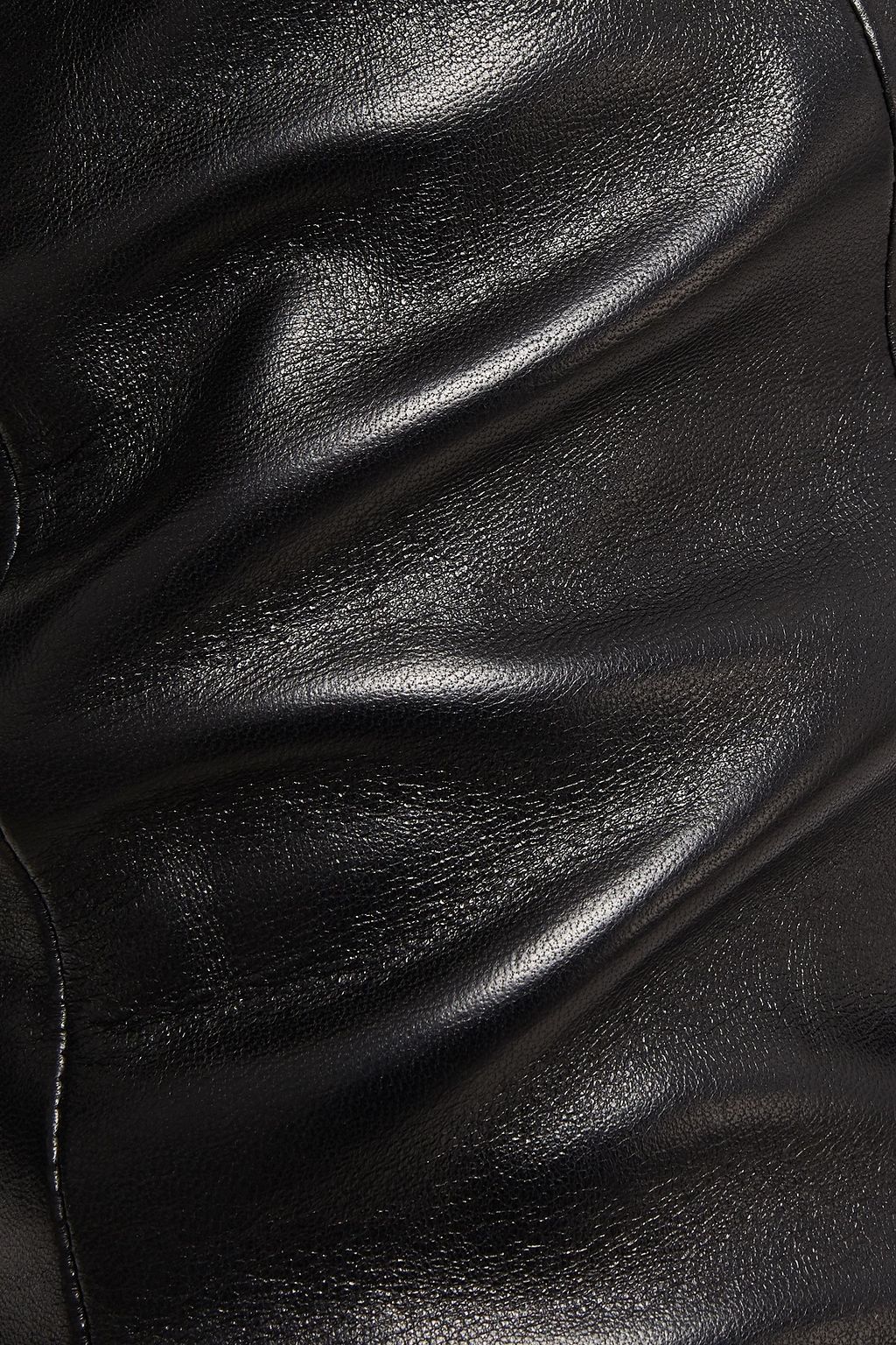 SAINT LAURENT Leather pencil skirt