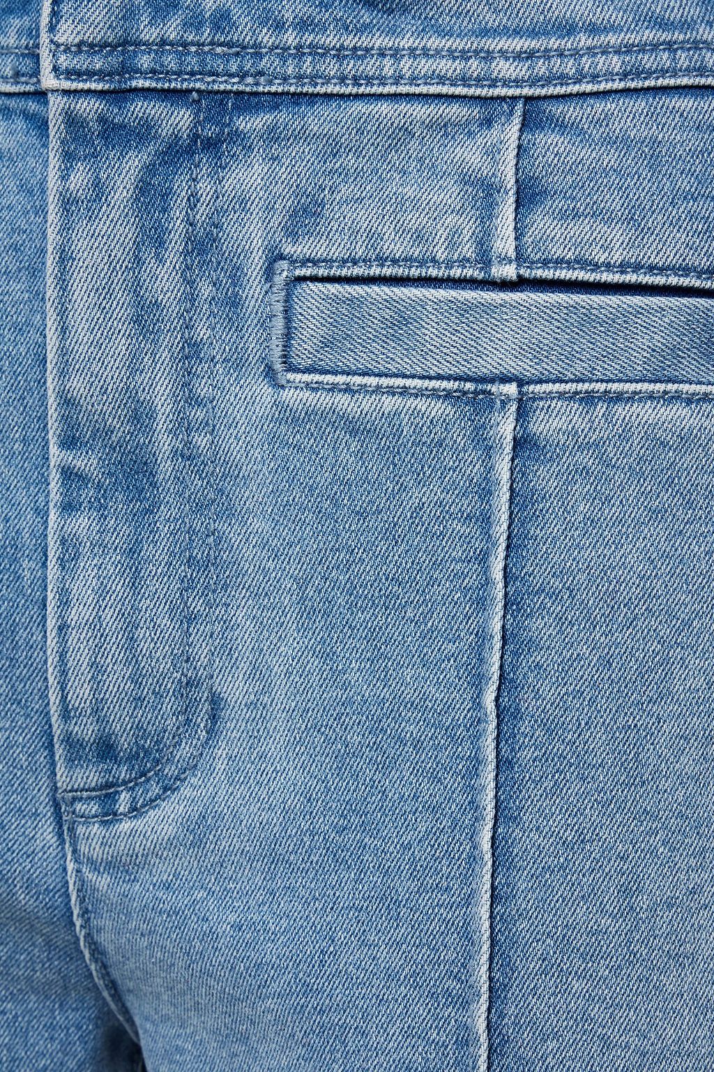 TORY BURCH Faded high-rise flared jeans