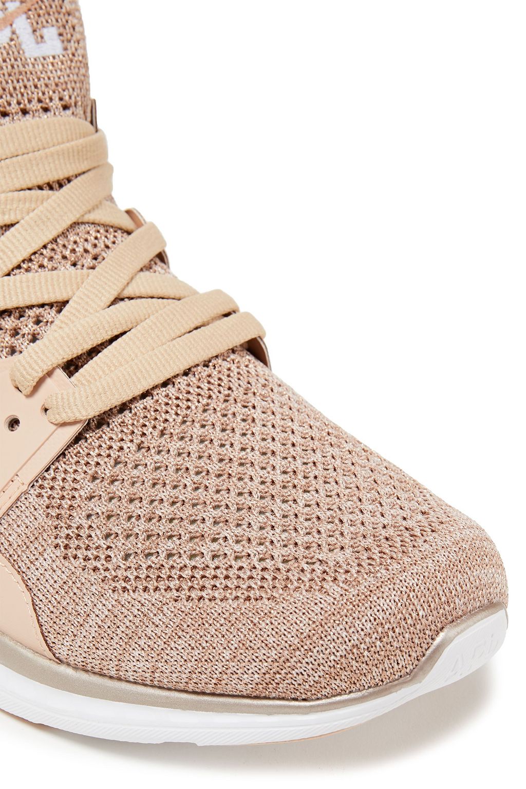 APL ATHLETIC PROPULSION LABS Ascend TechLoom metallic mesh and rubber sneakers