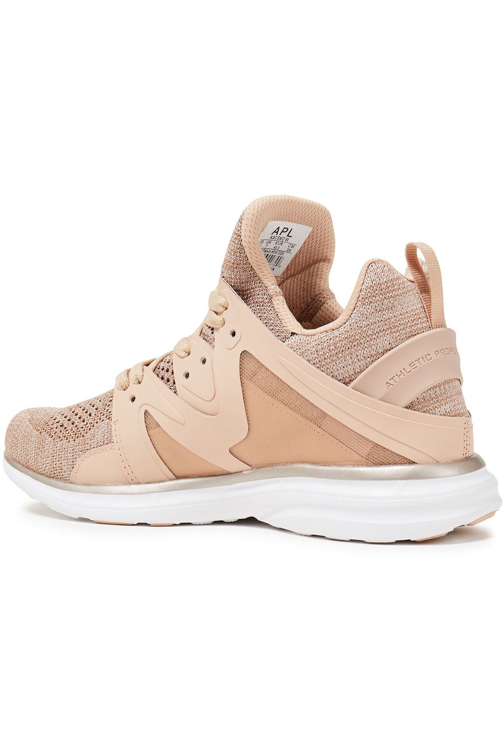 APL ATHLETIC PROPULSION LABS Ascend TechLoom metallic mesh and rubber sneakers