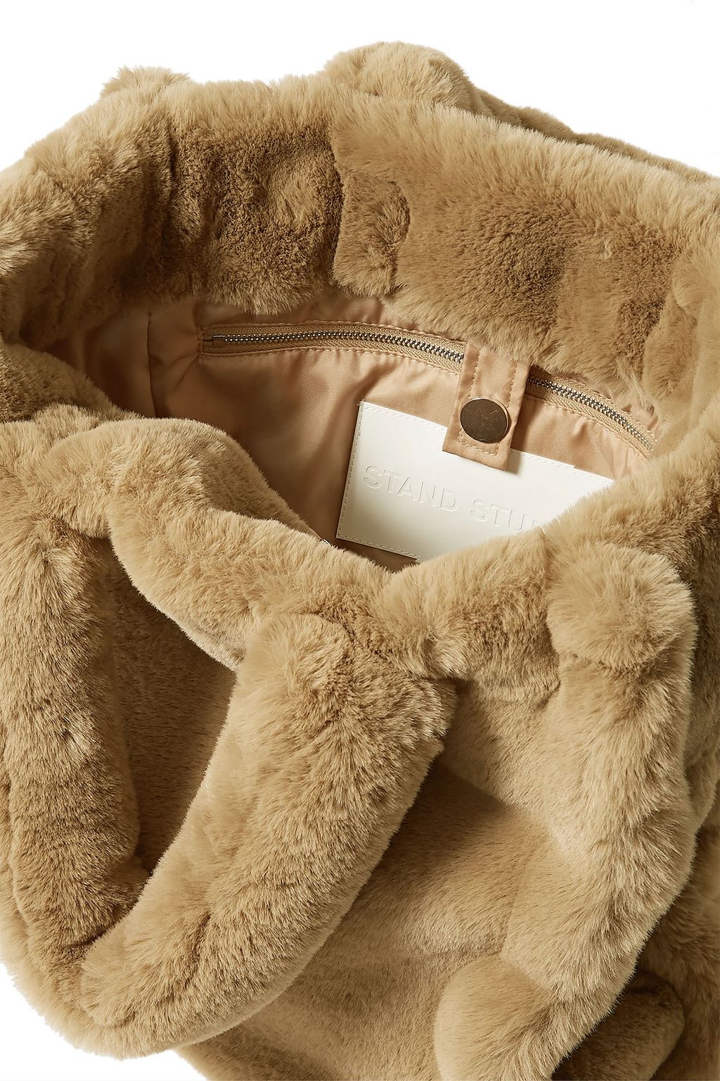 STAND STUDIO Lolita faux fur tote