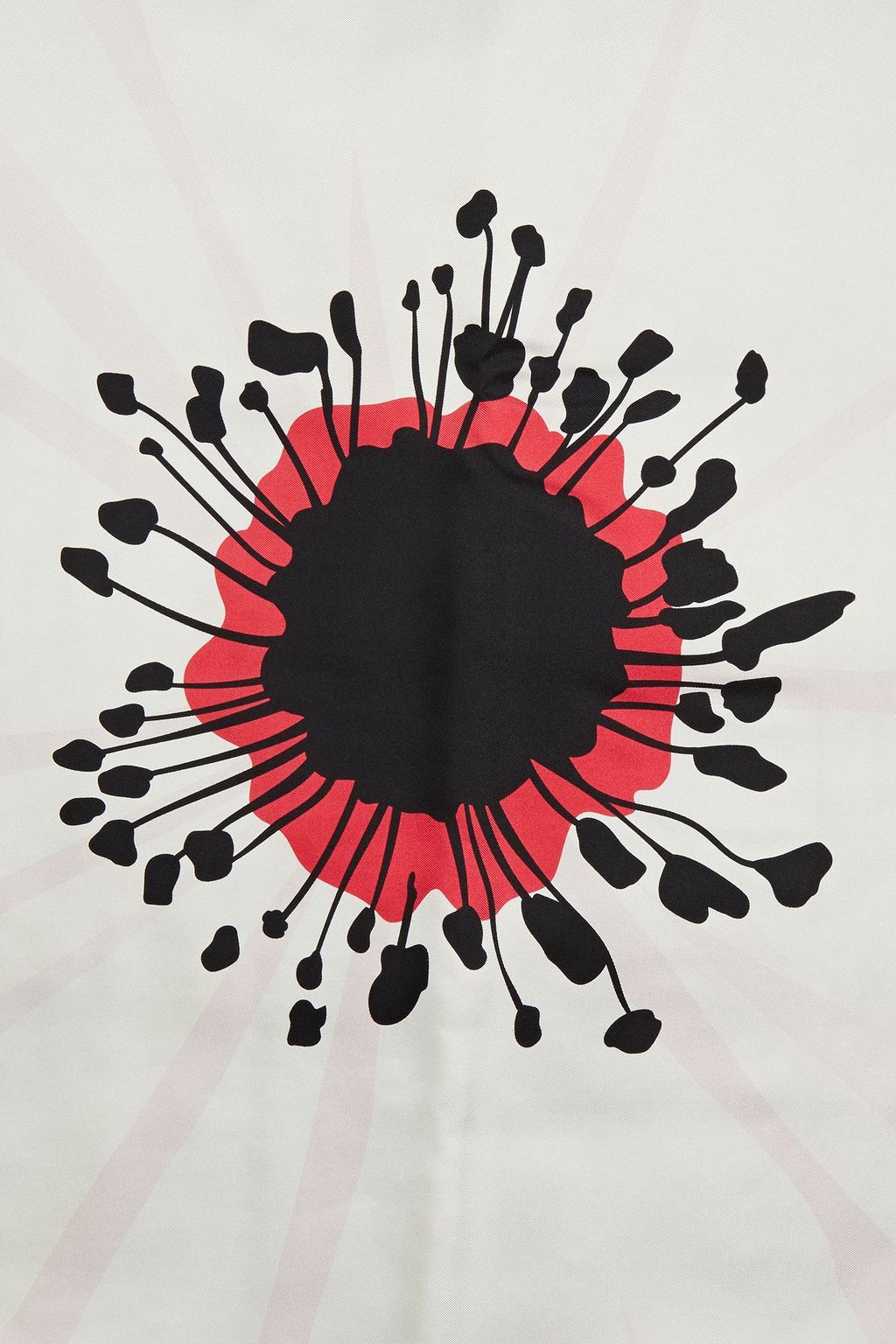 VALENTINO GARAVANI Printed silk-twill scarf