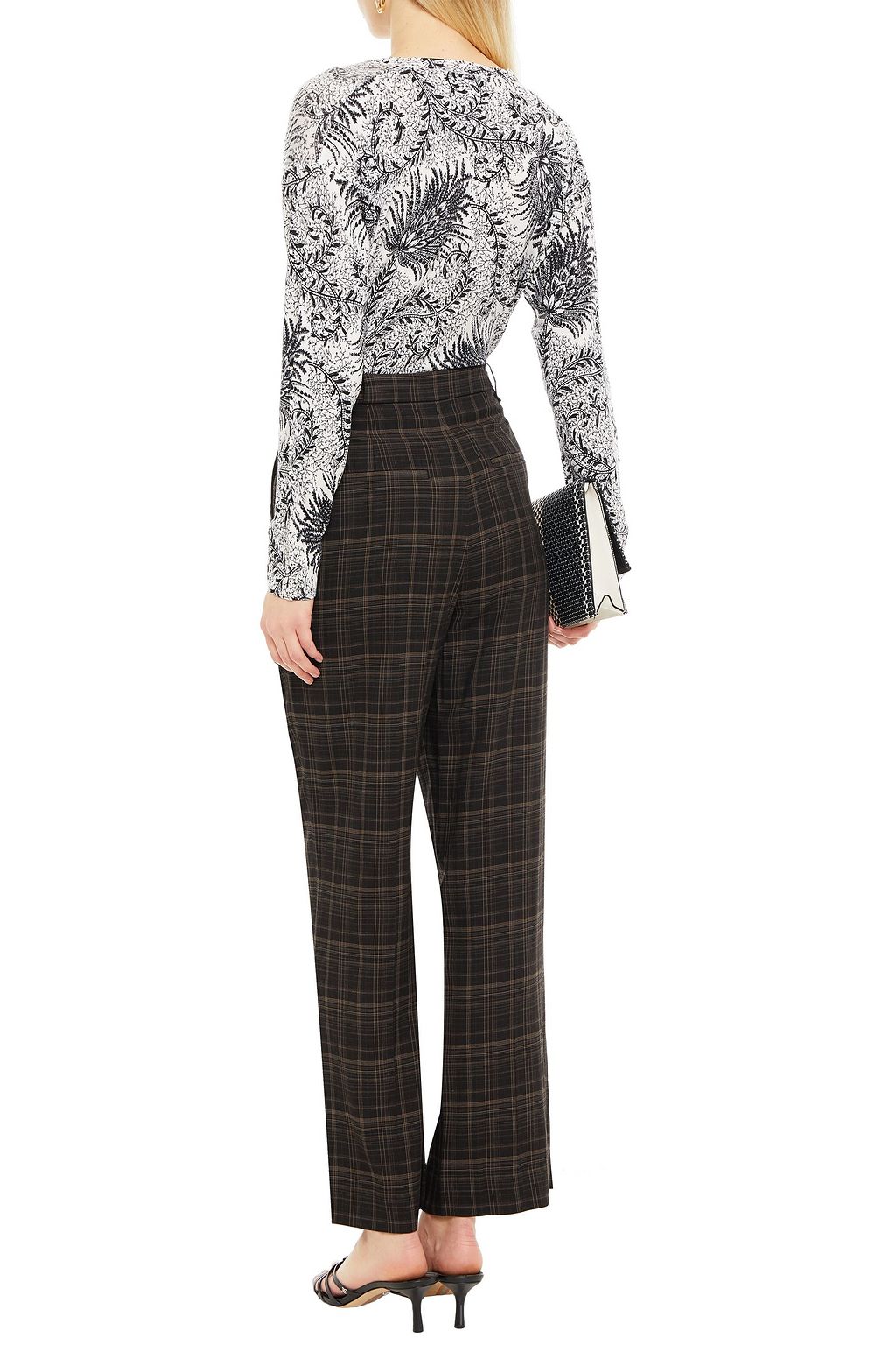 ETRO Embellished printed wool sweater