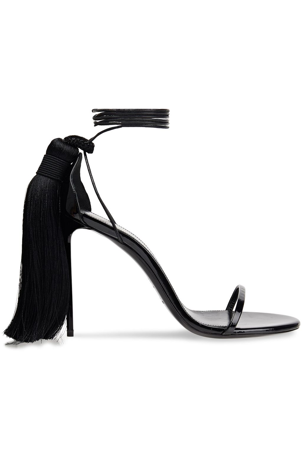 ysl patent leather sandals