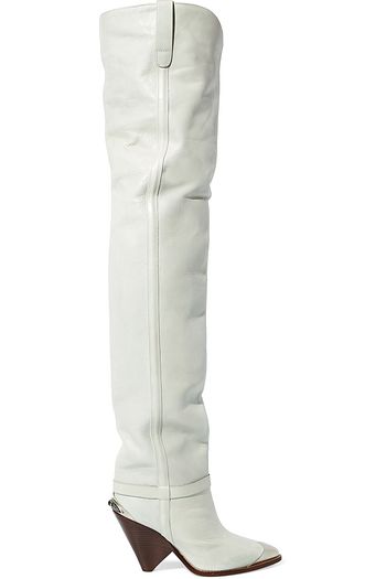 designer thigh high boots