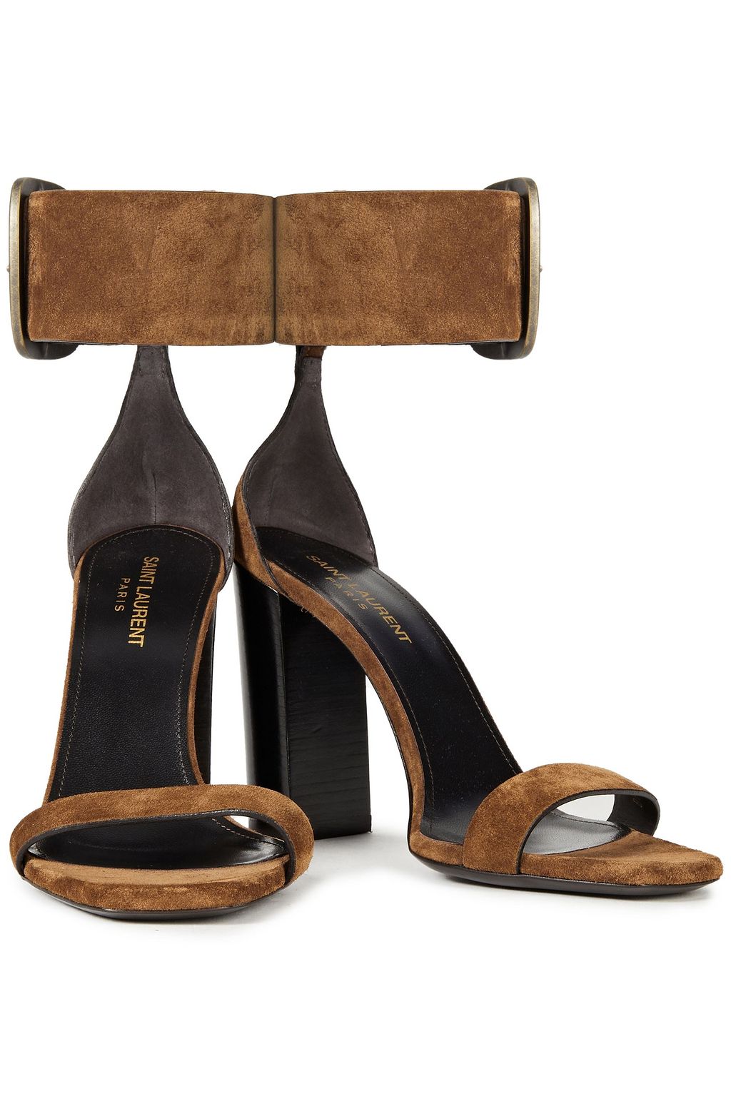 SAINT LAURENT Loulou suede sandals