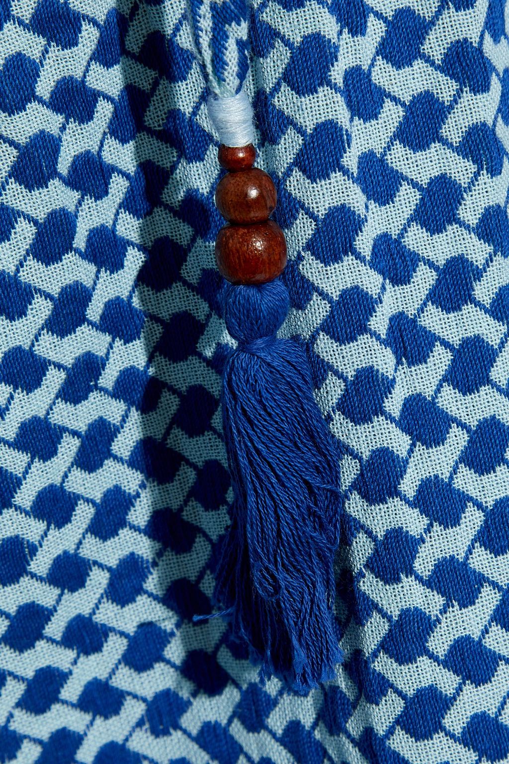 SUMMERY COPENHAGEN Veronica embellished cotton-jacquard dress