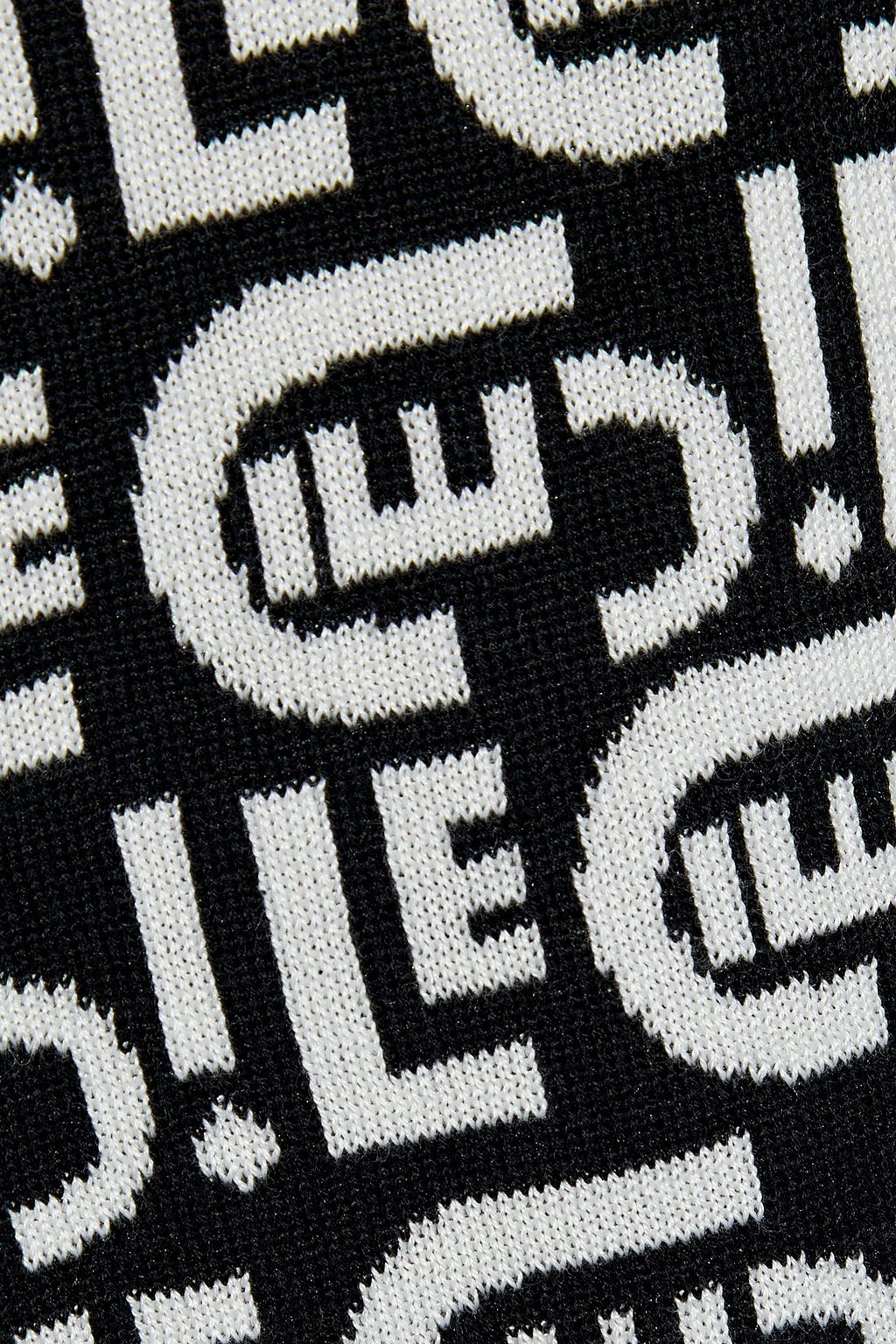 ÊTRE CÉCILE Cecile All Over jacquard-knit silk and cotton-blend sweater