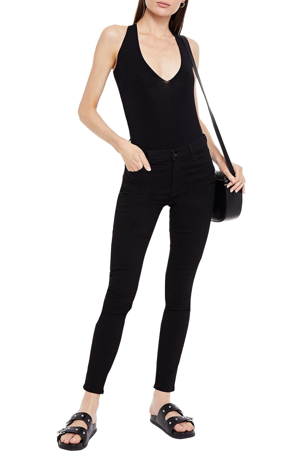 J BRAND High-rise skinny jeans