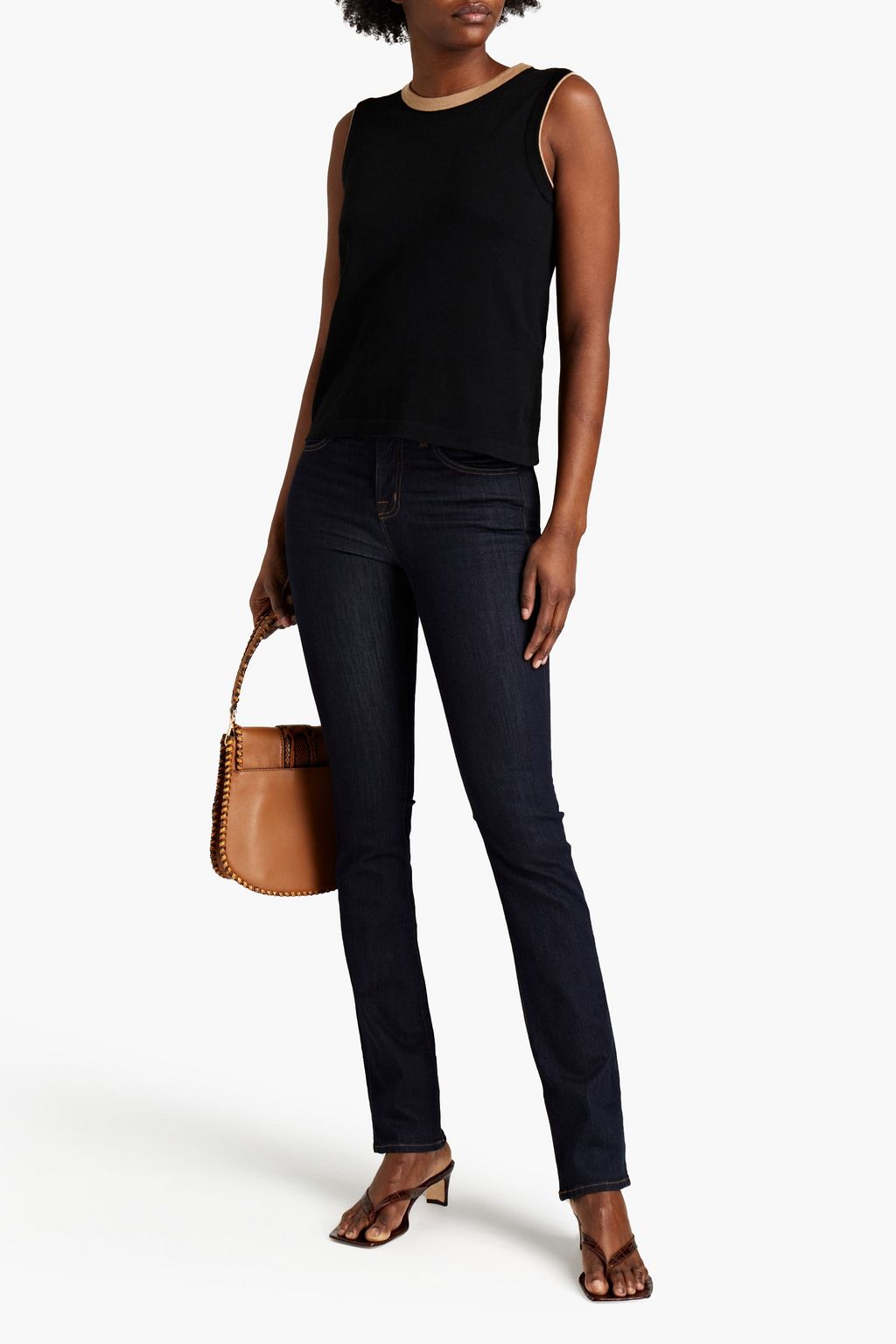 J BRAND High-rise slim-leg jeans