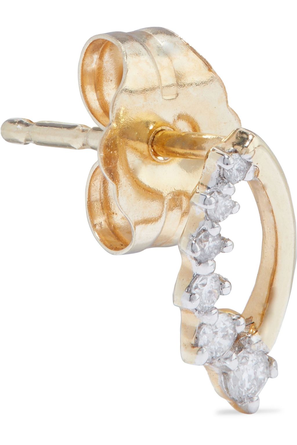 ADINA REYTER 14-karat gold diamond earrings