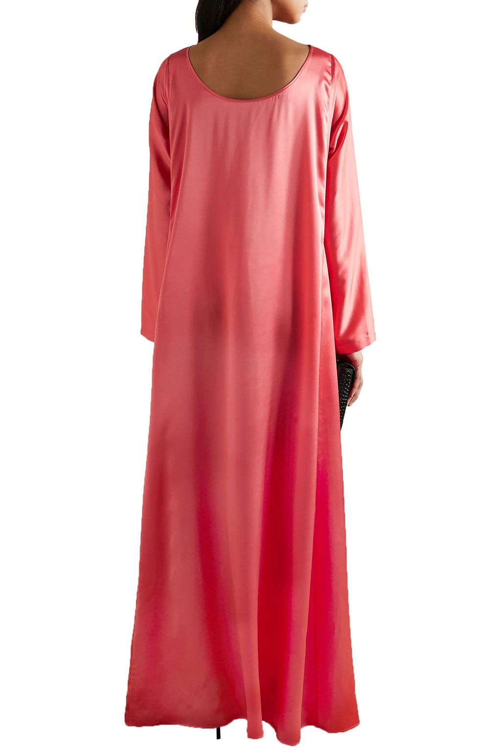 BERNADETTE Katy silk-satin maxi dress