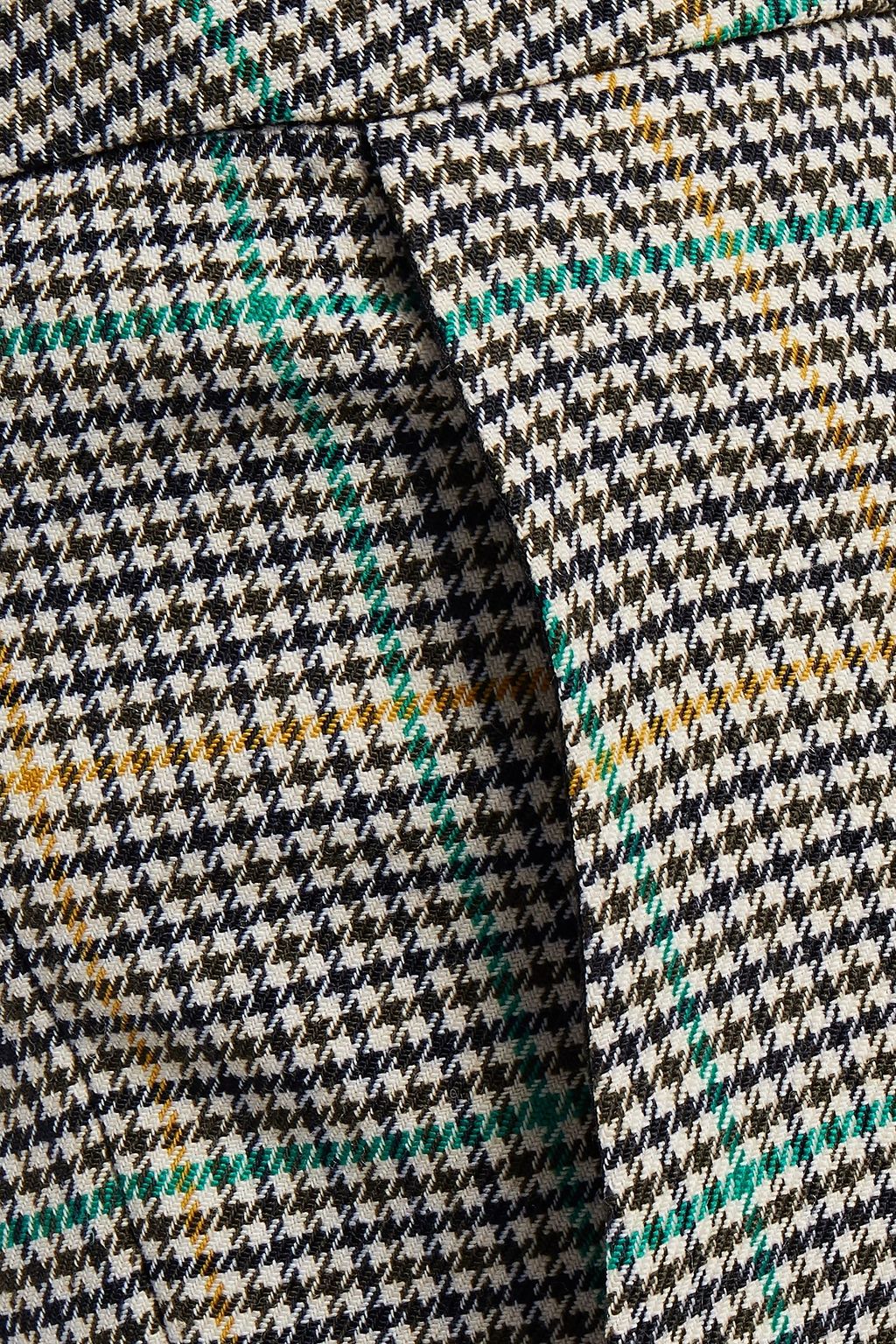 BA&SH Gino Prince of Wales checked woven slim-leg pants