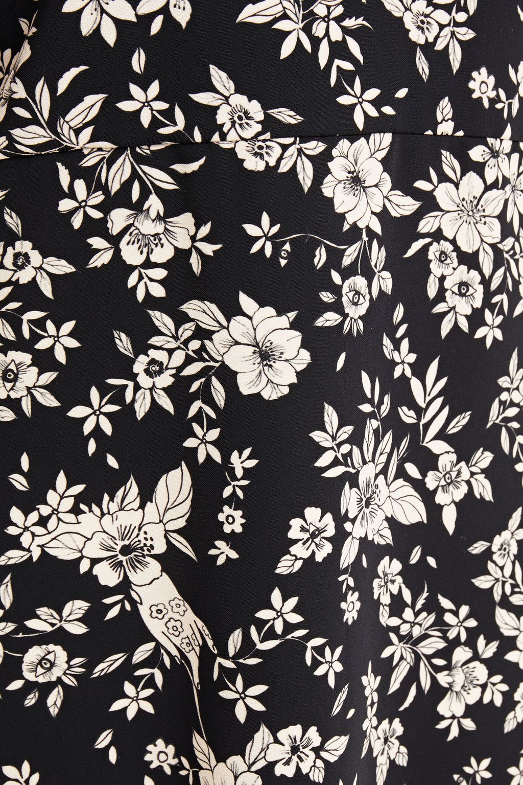 VIVETTA Bow-detailed floral-print crepe midi dress
