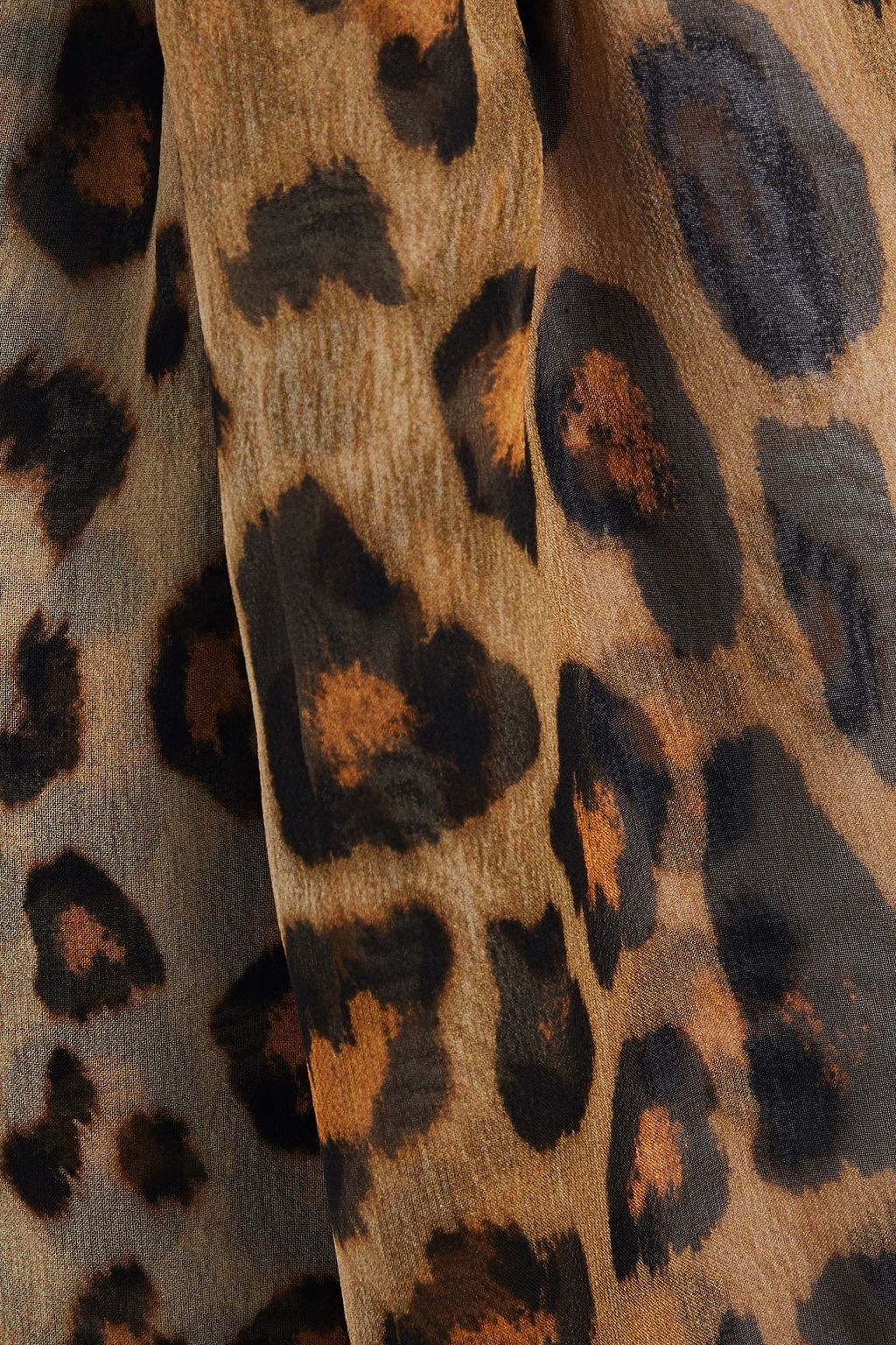 ETRO Leopard-print silk-chiffon culottes