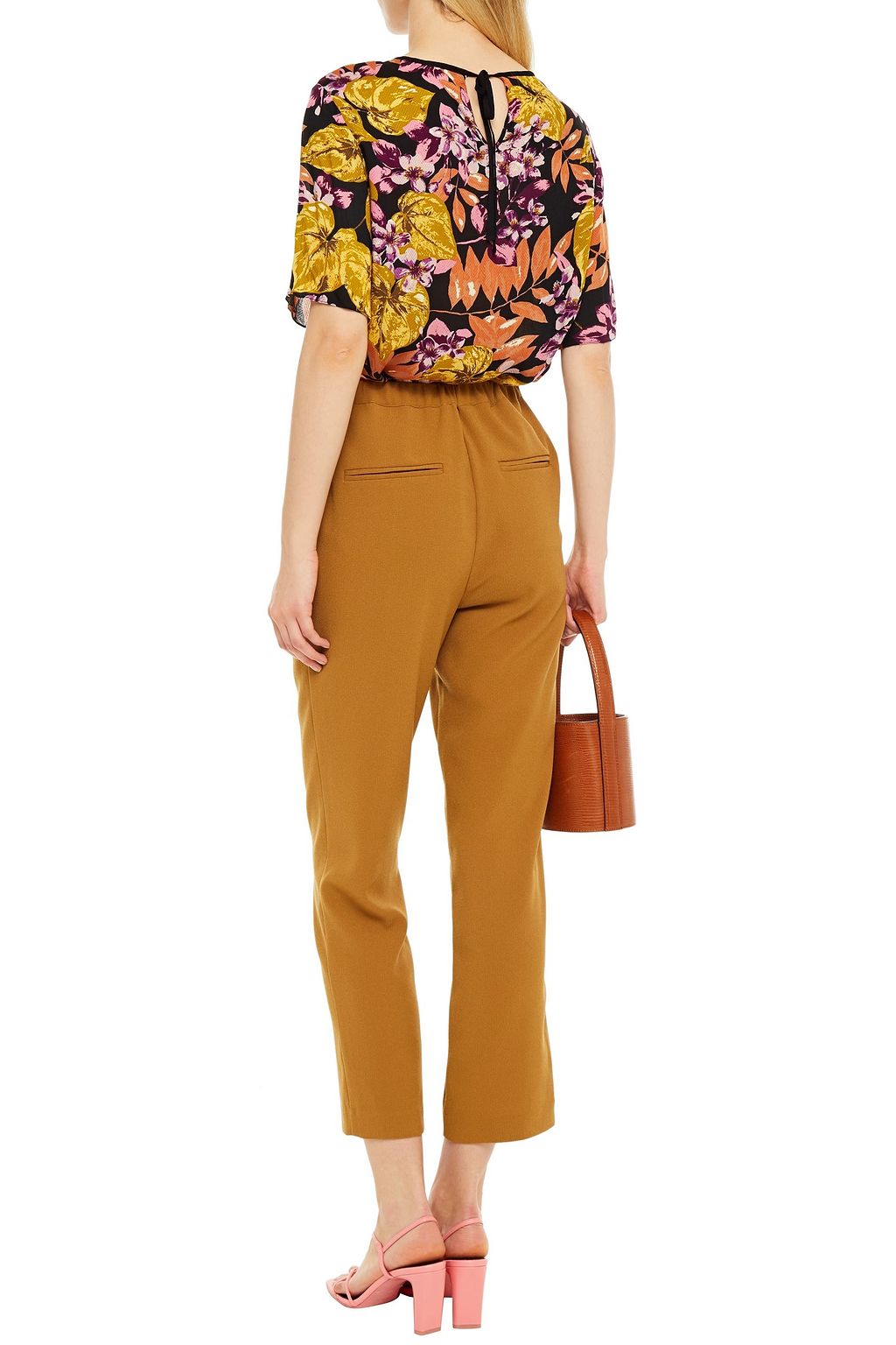 HOFMANN COPENHAGEN Josephine pleated stretch-crepe straight-leg pants