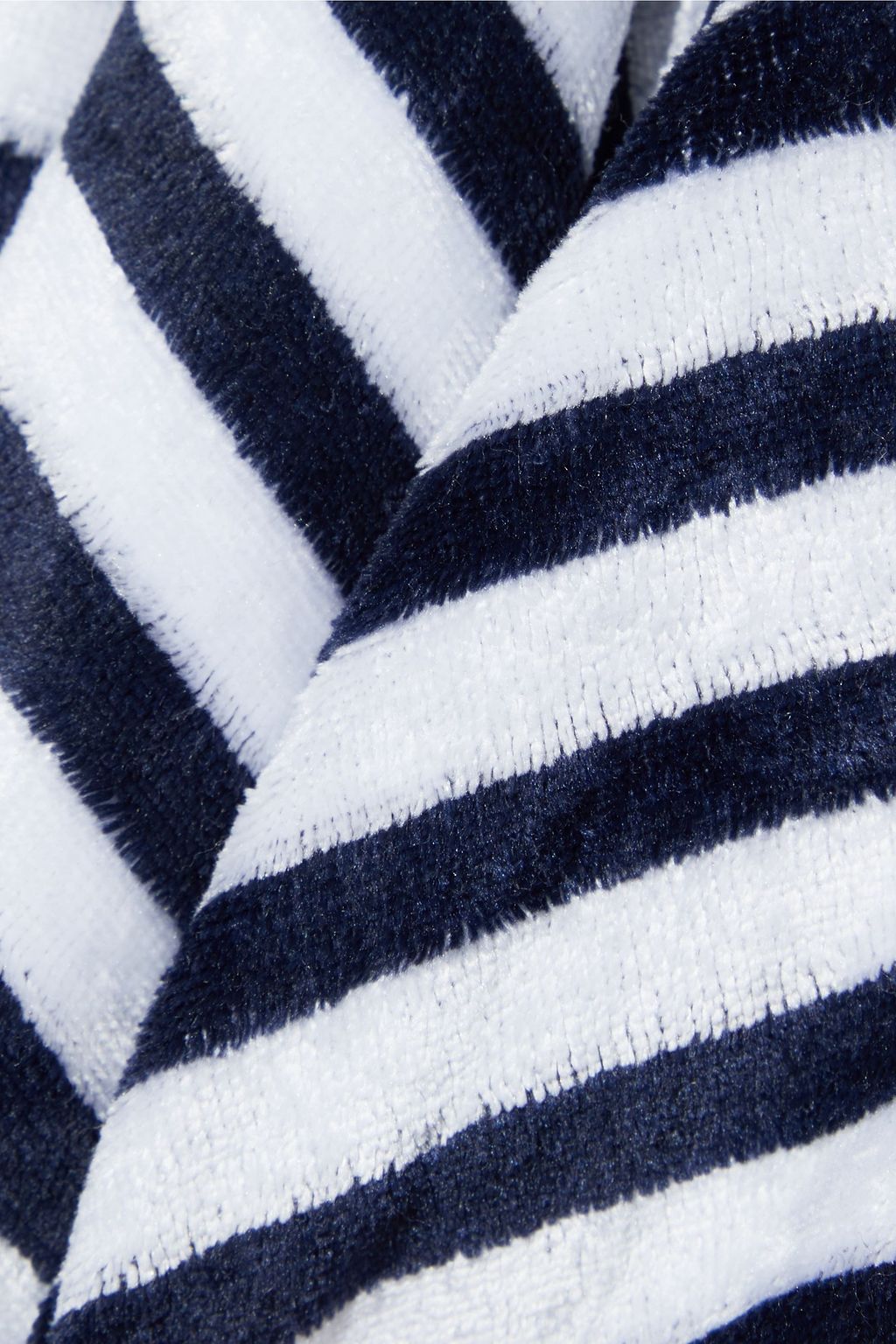 STATESIDE Striped chenille top
