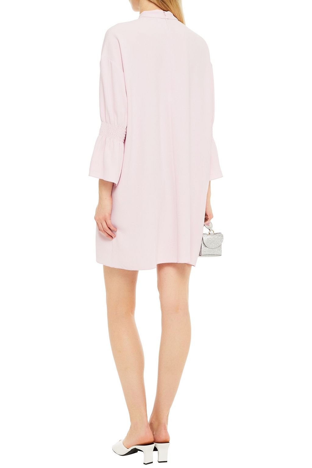 HOFMANN COPENHAGEN Sienna shirred crepe mini dress
