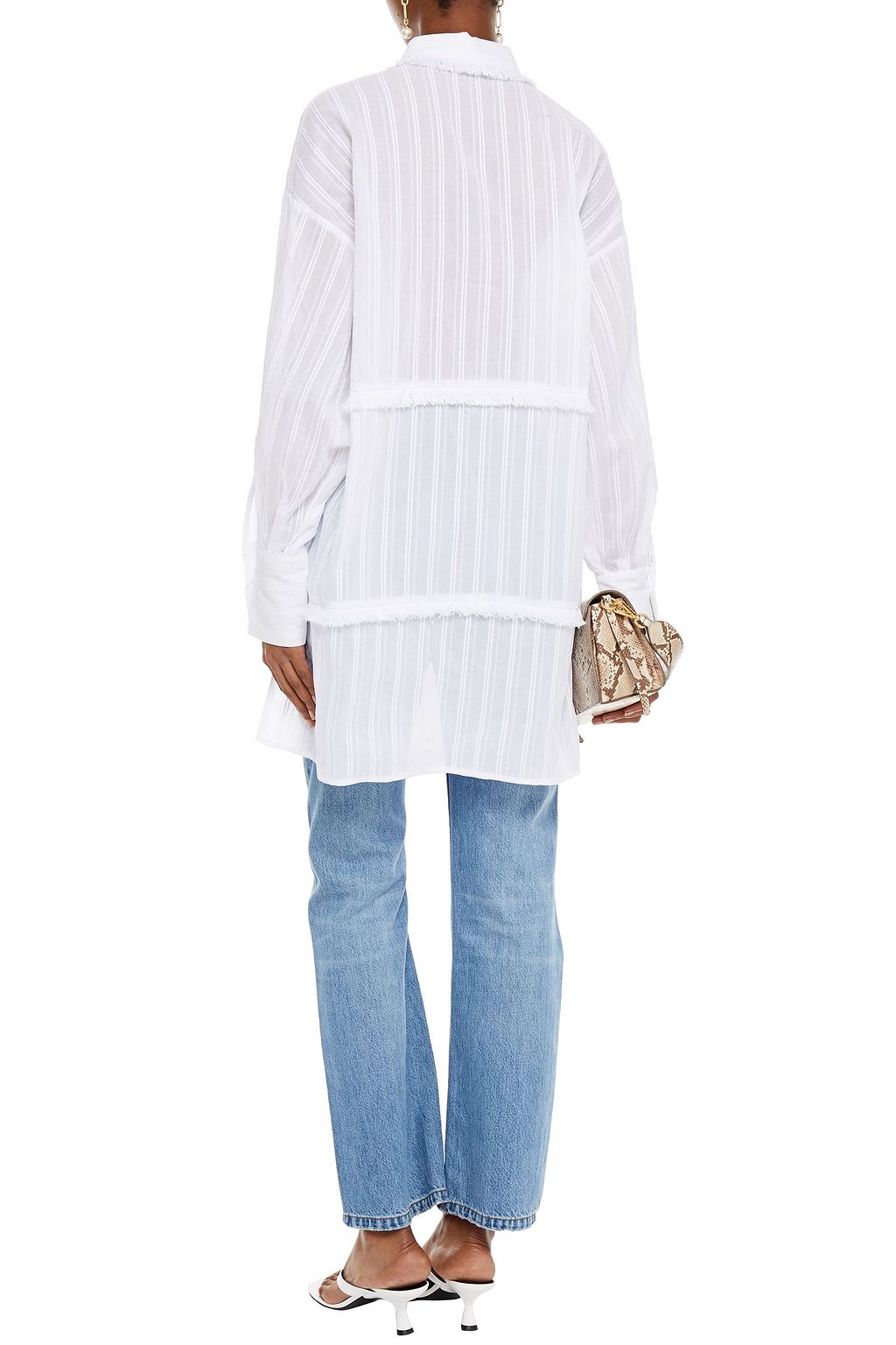 HOFMANN COPENHAGEN Cotton-jacquard shirt