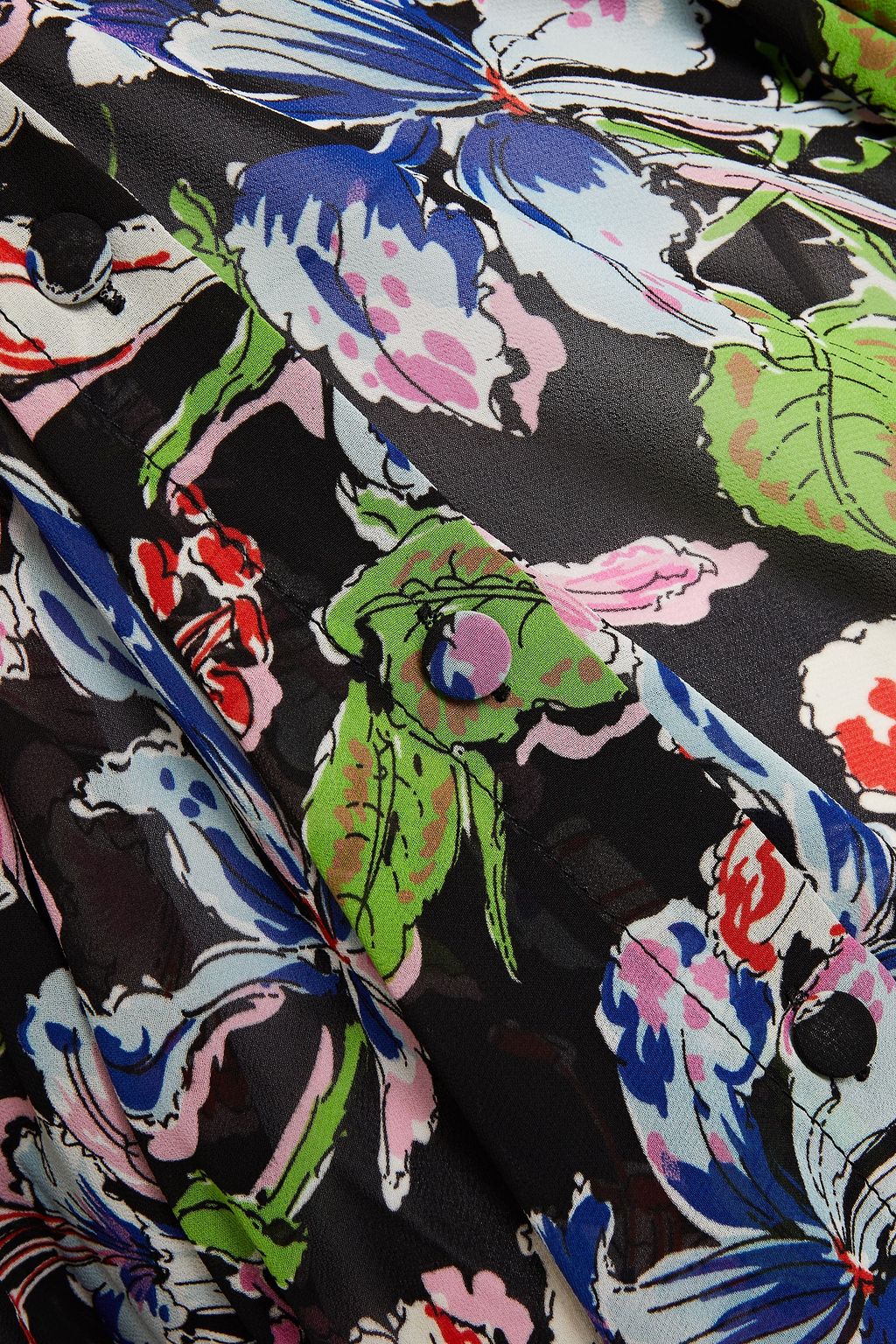 HOFMANN COPENHAGEN Floral-print georgette blouse