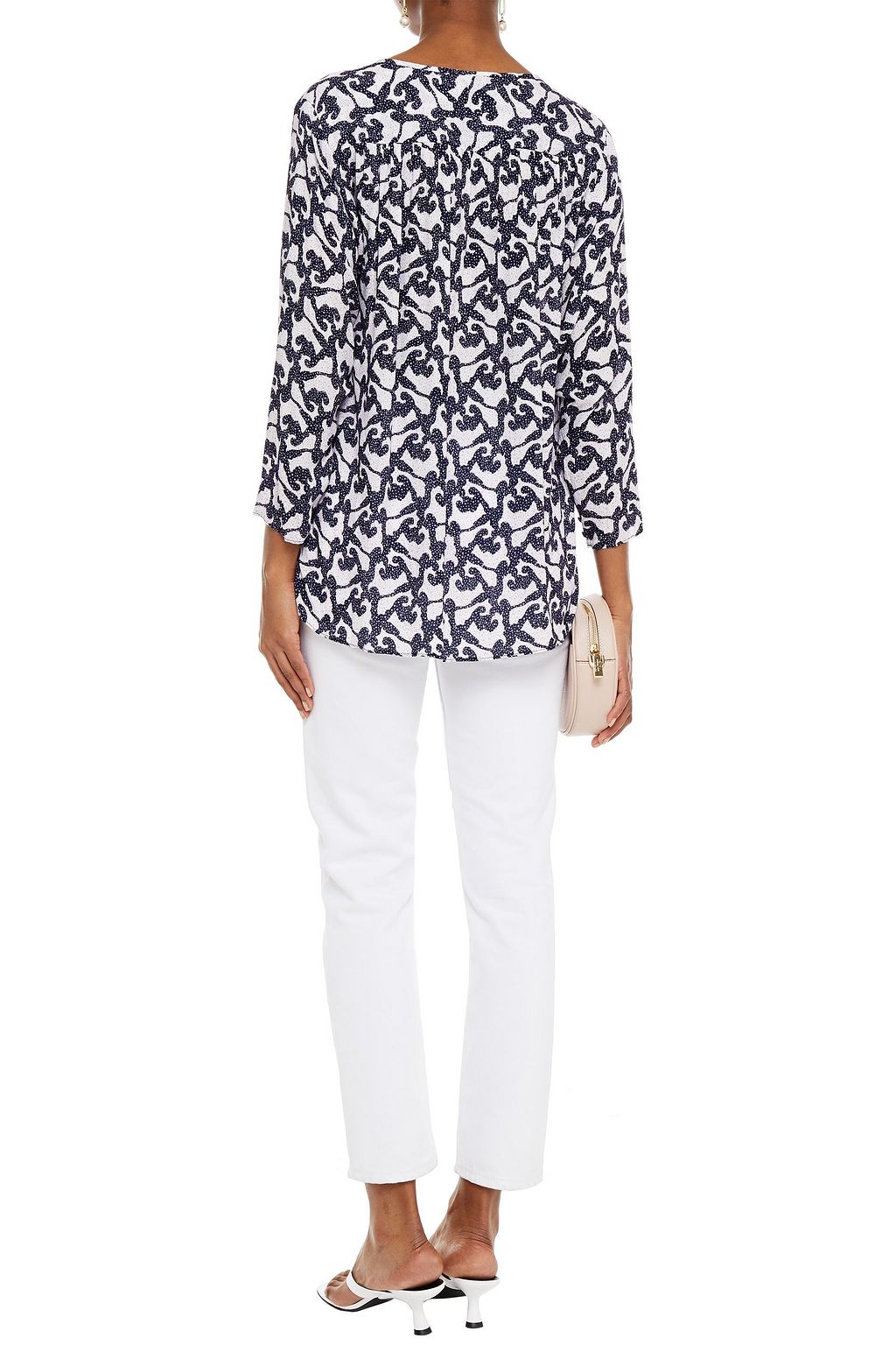 HOFMANN COPENHAGEN Naomi printed twill blouse