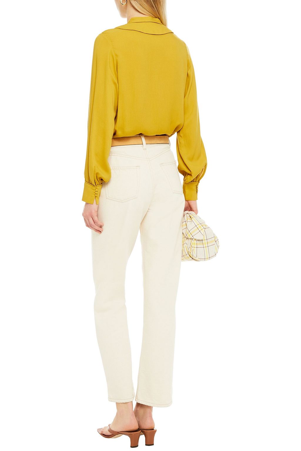 HOFMANN COPENHAGEN Ninna jacquard blouse