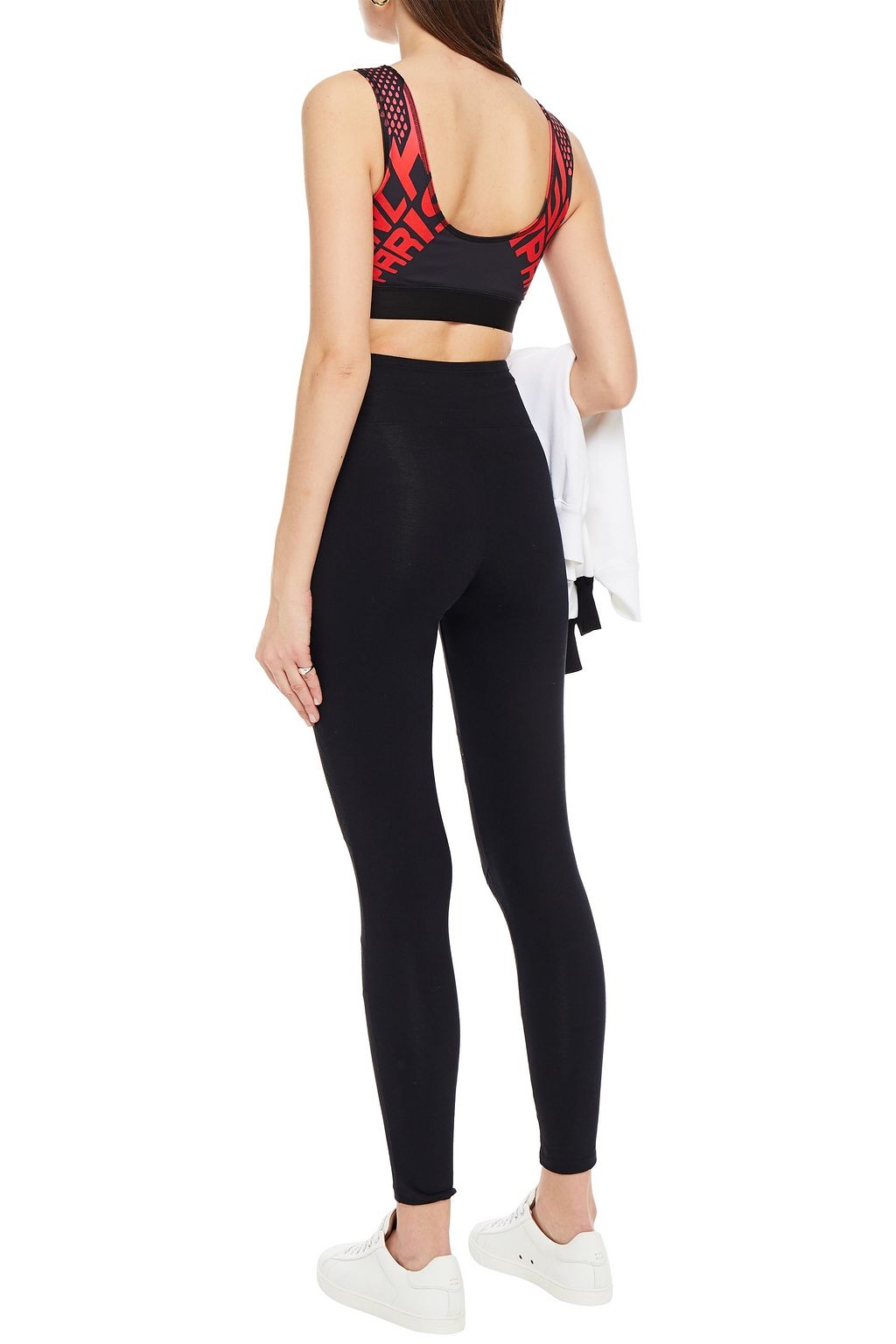 GIVENCHY Printed stretch sports bra