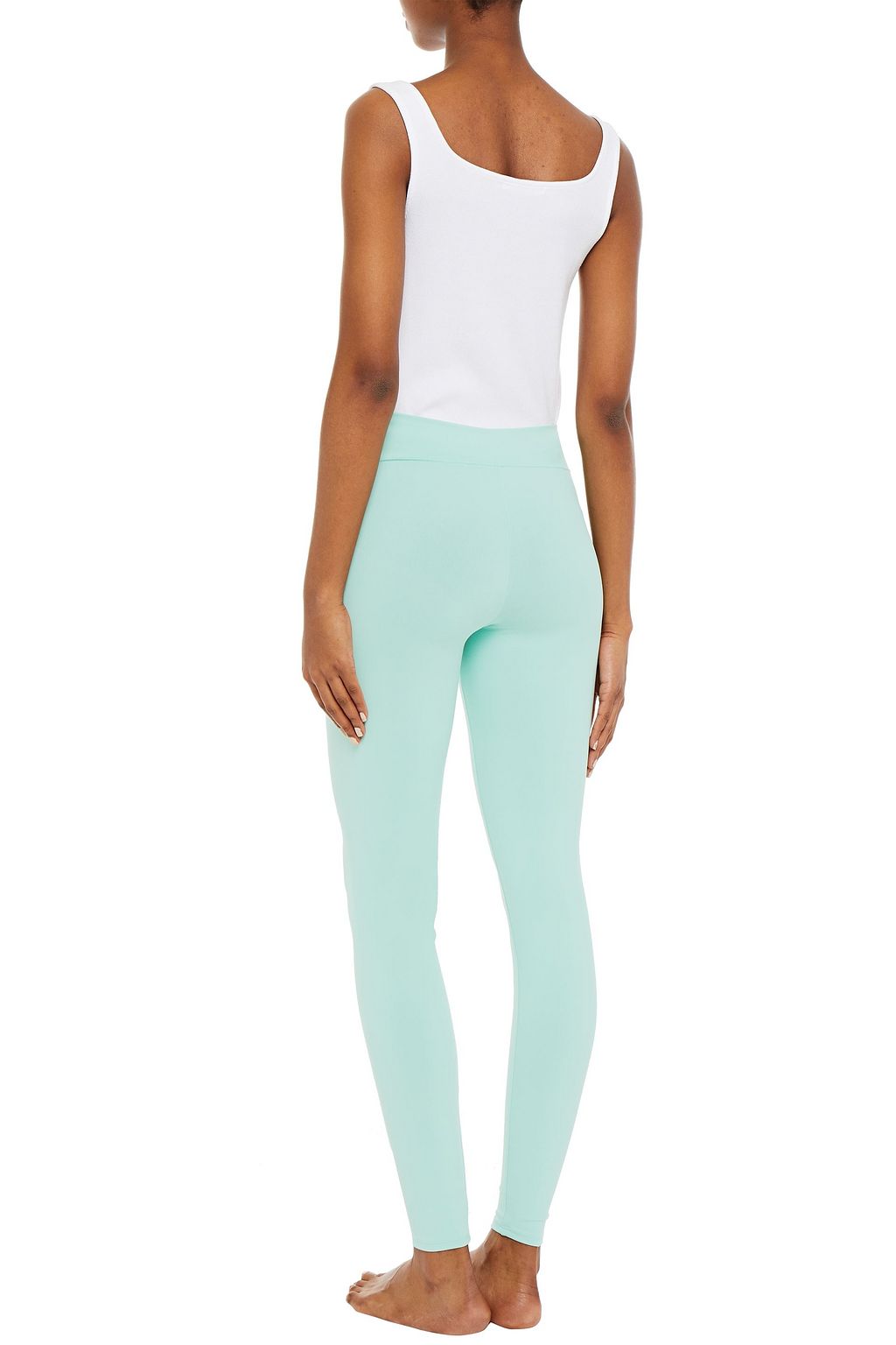 LIVE THE PROCESS V stretch-Supplex leggings