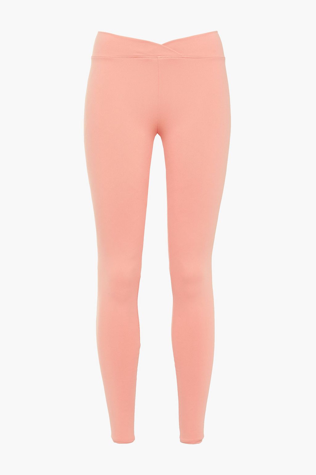 Baby pink V stretch-Supplex leggings 