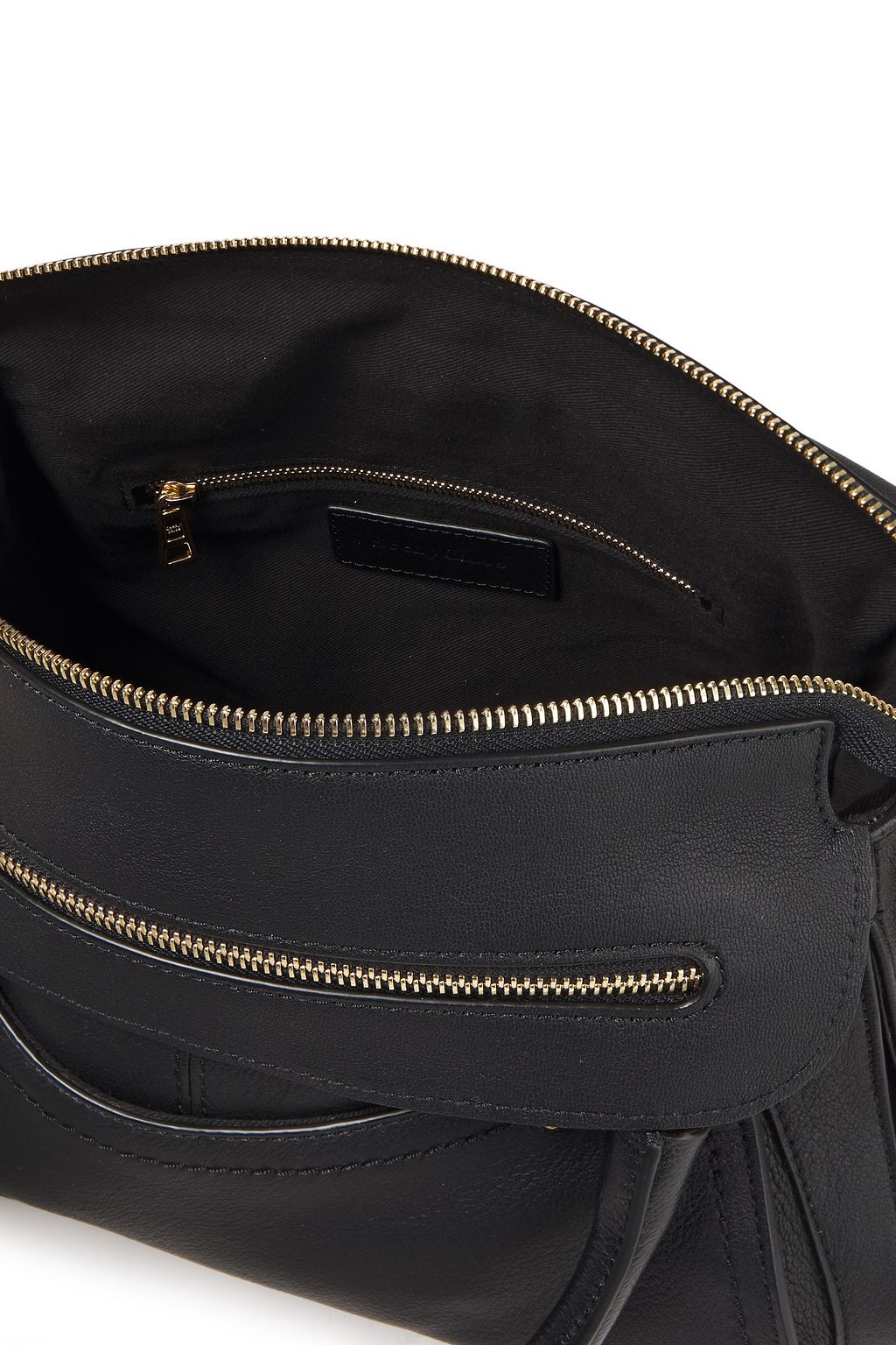 SEE BY CHLOÉ Suede-trimmed leather shoulder bag