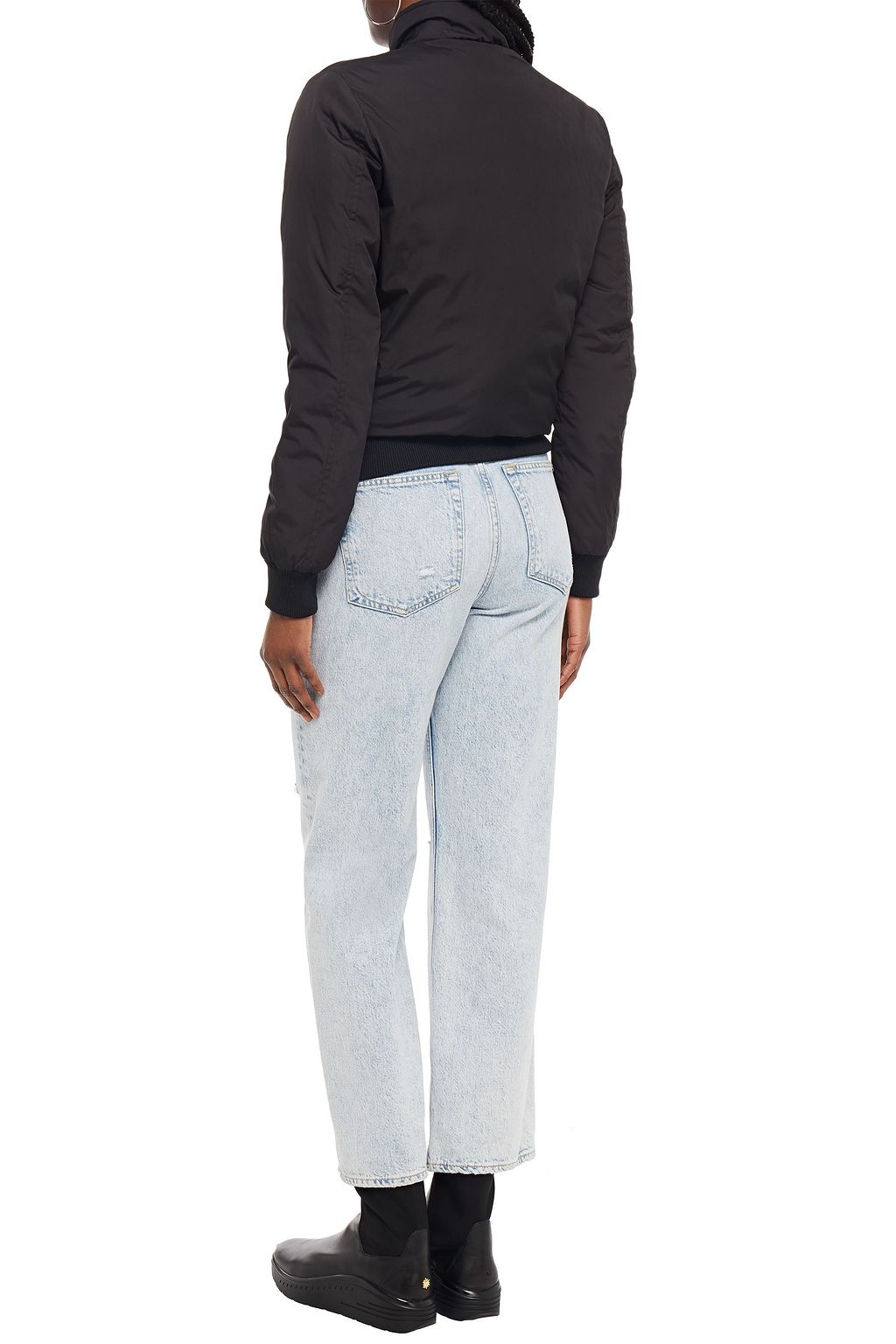 LOVE MOSCHINO Embroidered shell jacket