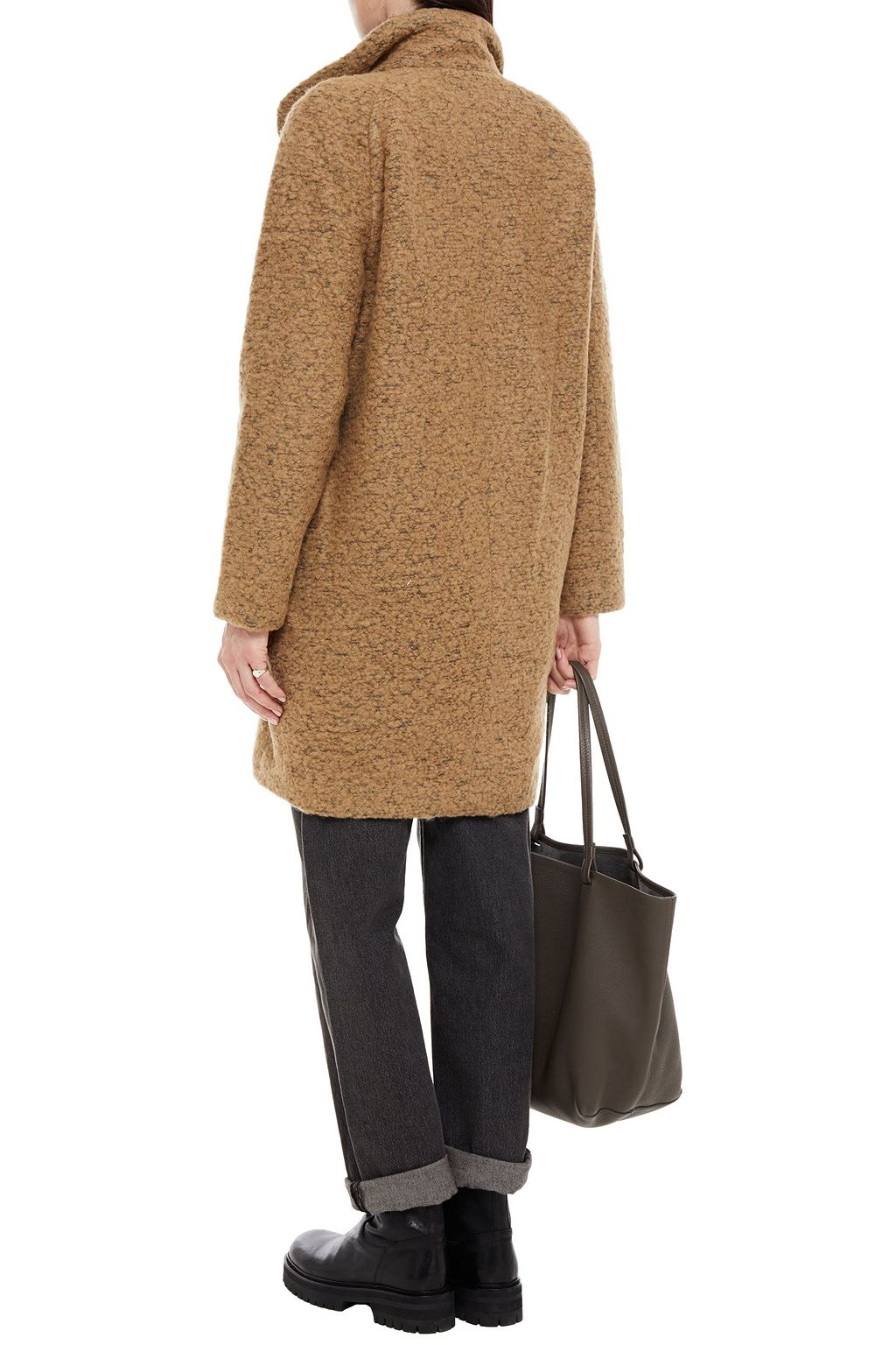 SAMSØE Φ SAMSØE Hoff mélange bouclé coat