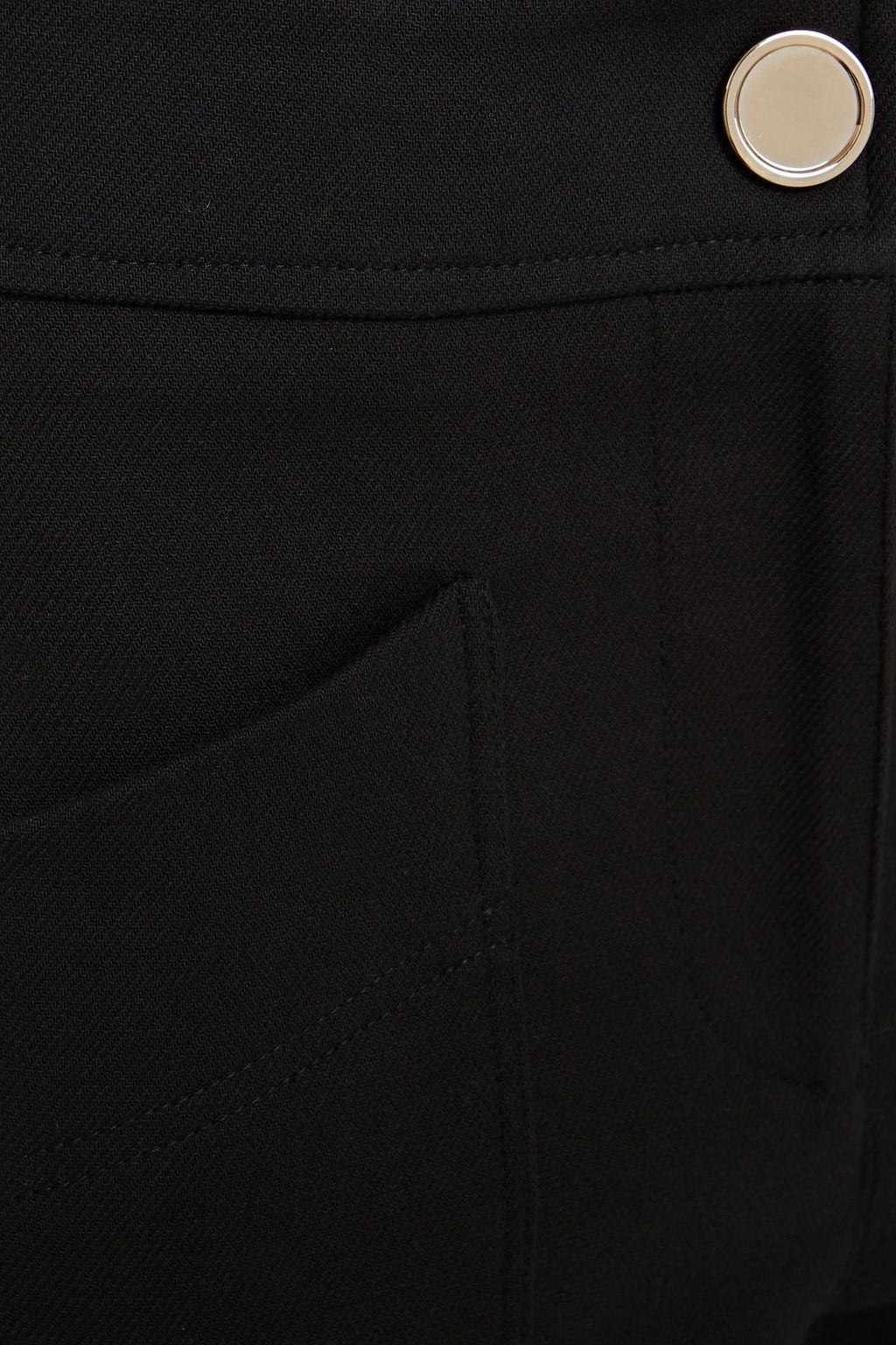 BA&SH Richie cropped stretch-cotton slim-leg pants