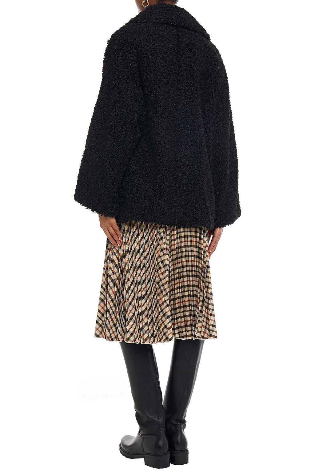 STAND STUDIO Merilyn faux shearling jacket