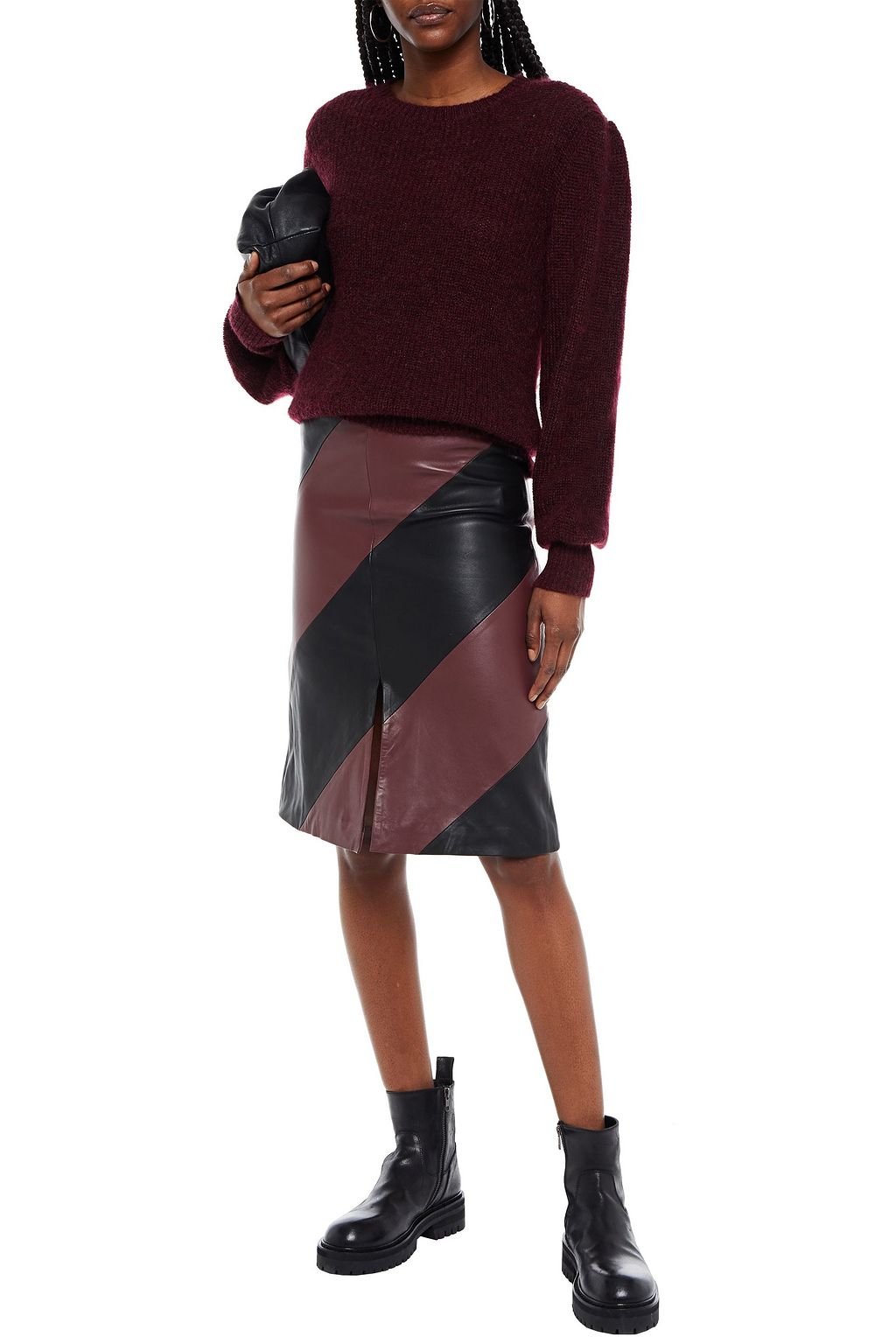STAND STUDIO Leather skirt