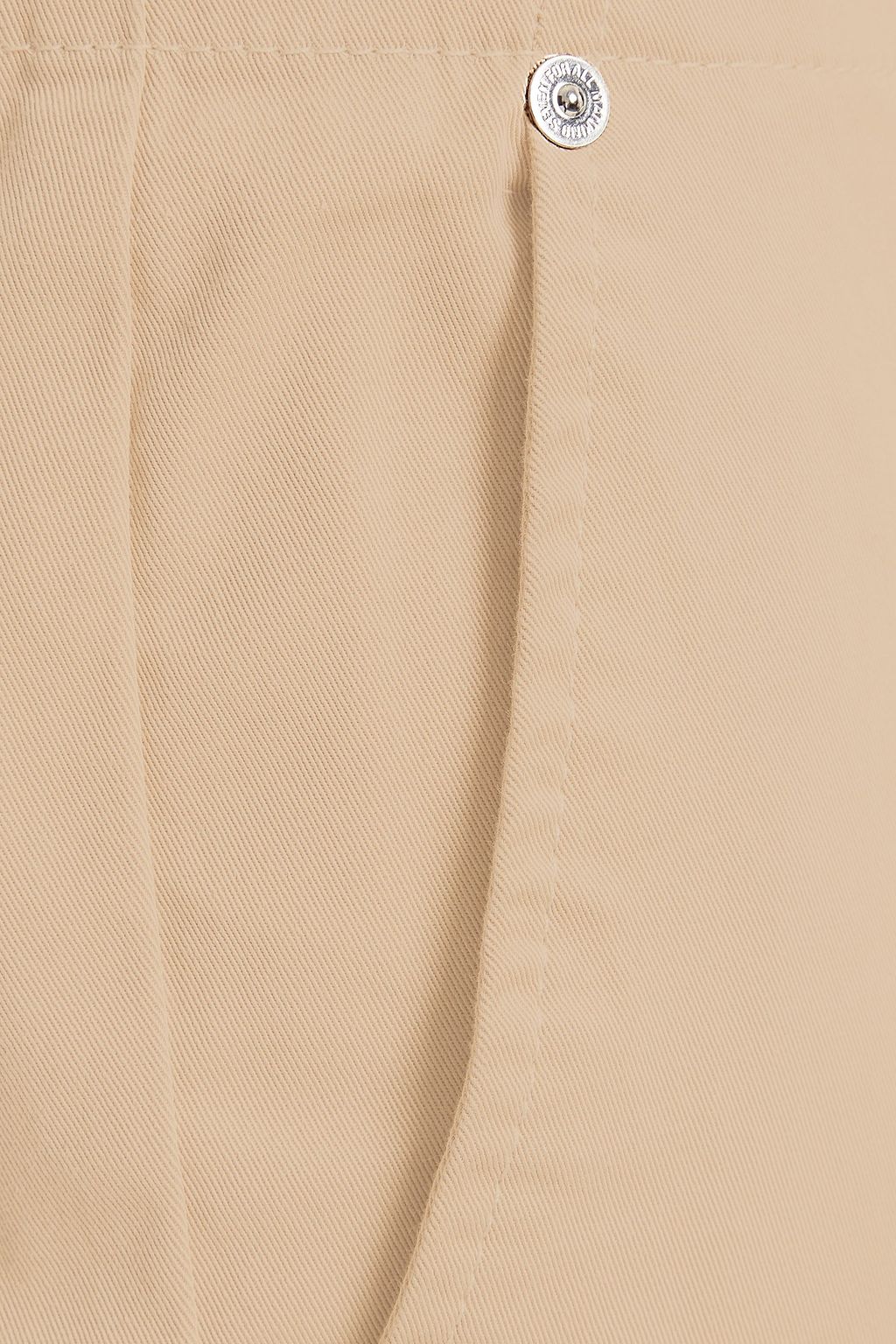 7 FOR ALL MANKIND Stretch-cotton twill slim-leg pants